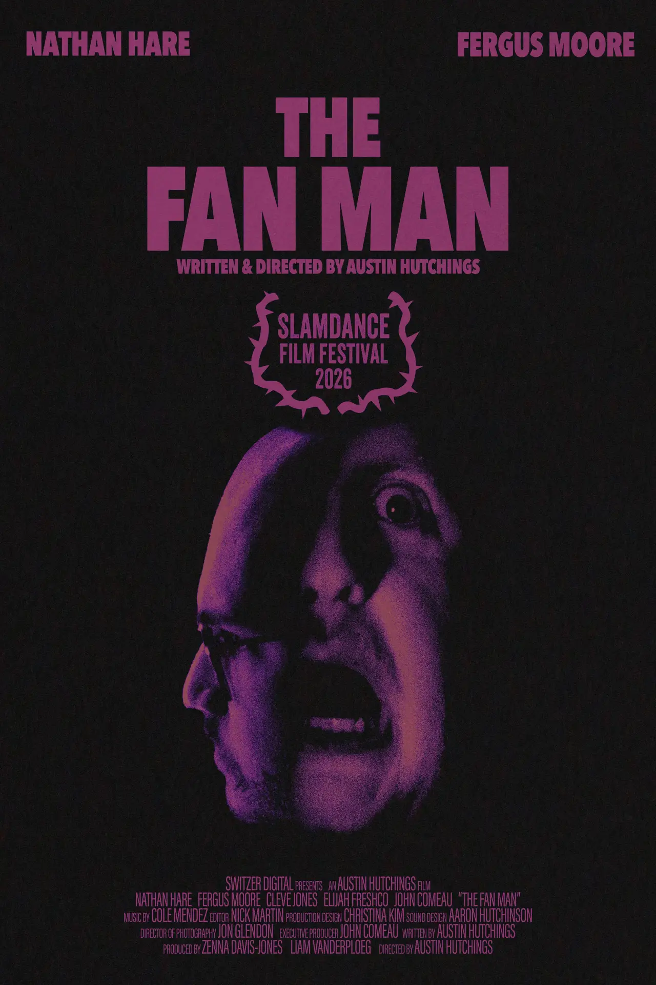 Plakat filmowy "The Fan Man"
