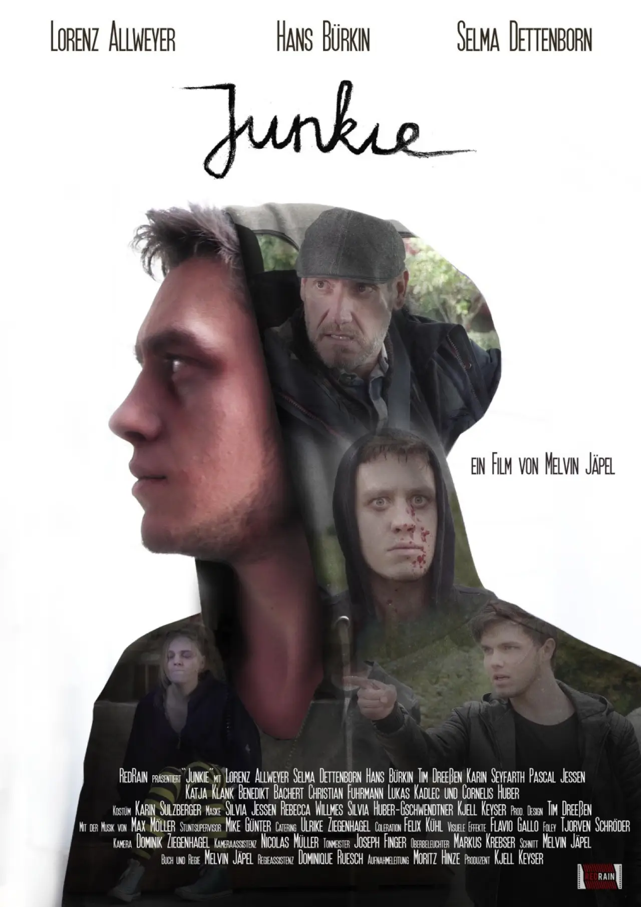 Plakat filmowy "Junkie"