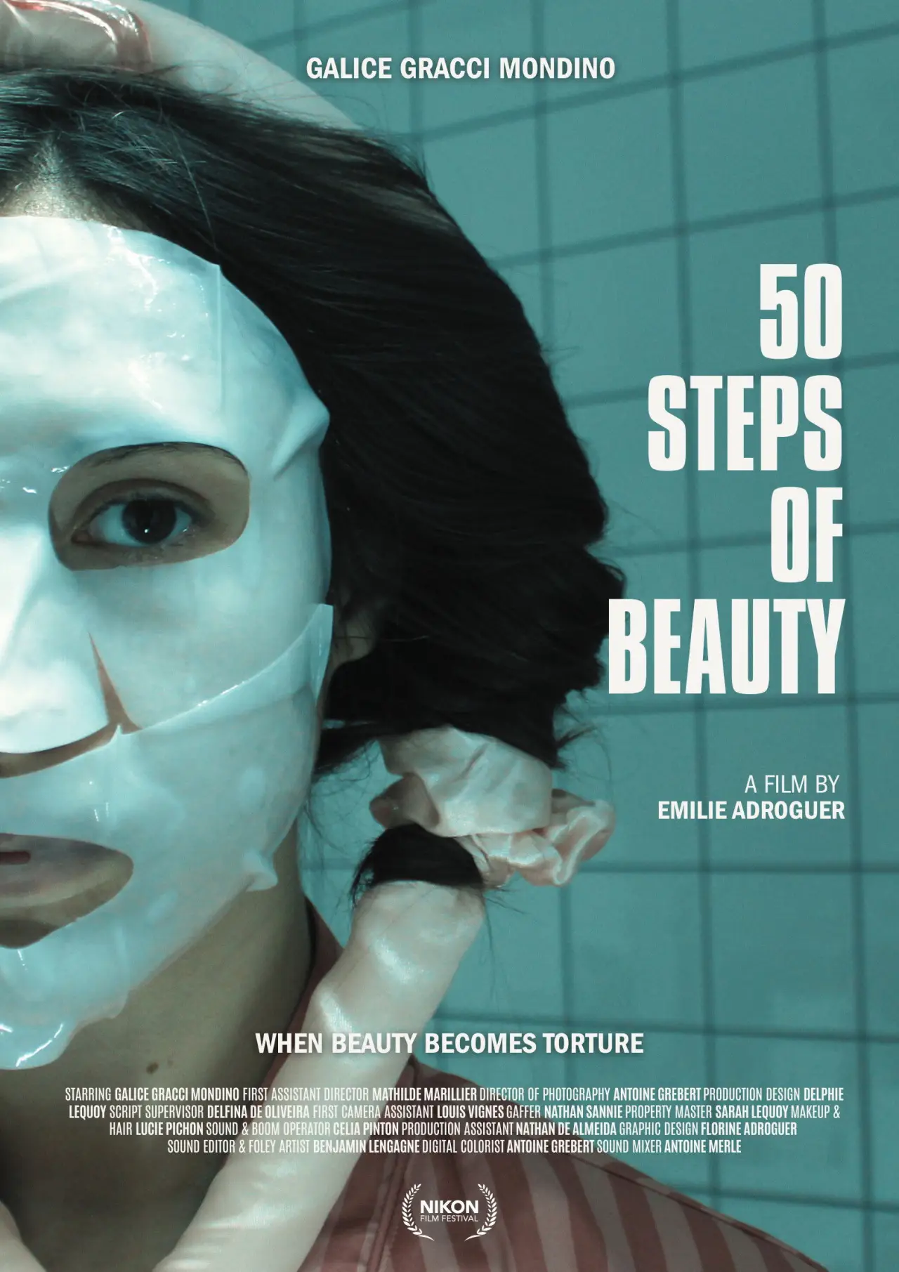 Plakat filmowy "50 STEPS OF BEAUTY"