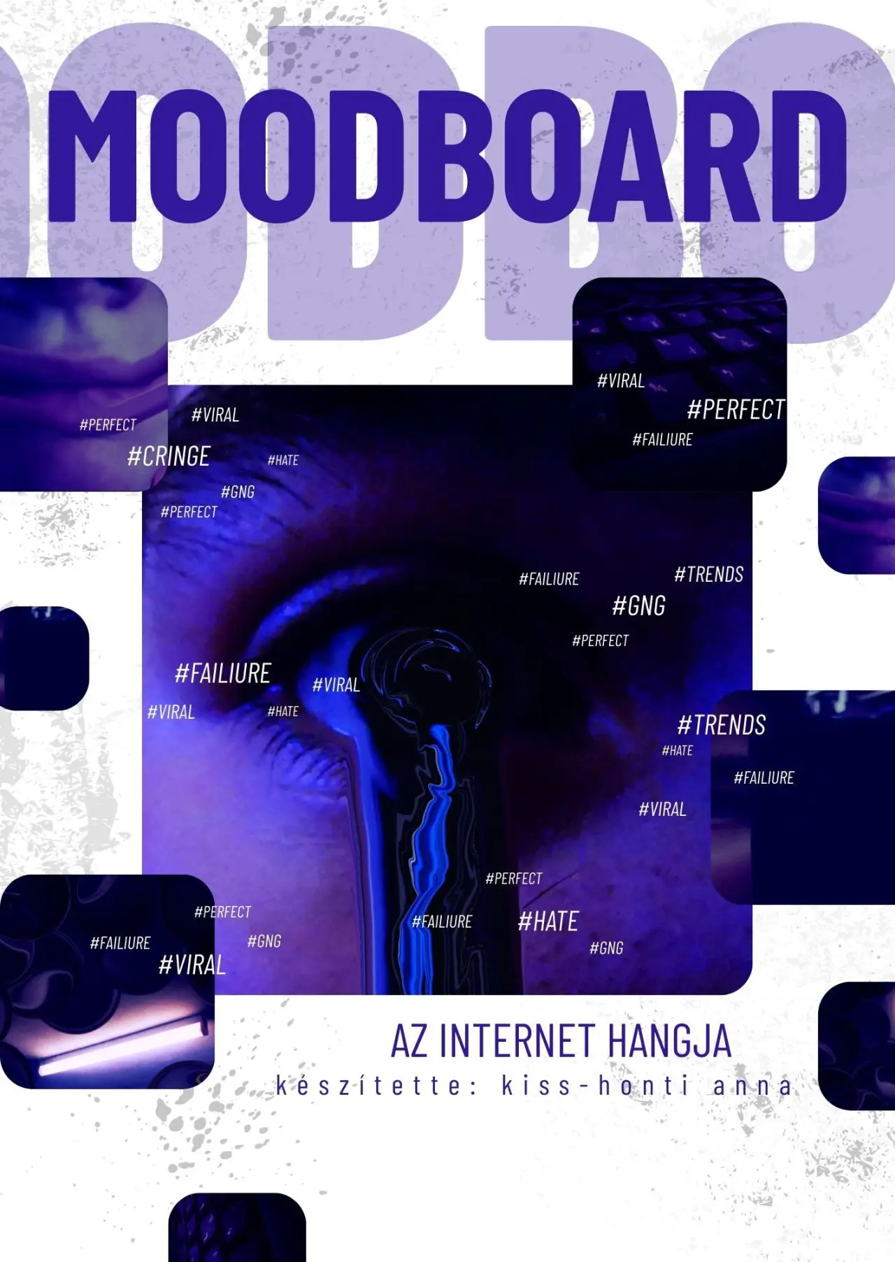 Plakat filmowy "Moodboard - az internet hangja"