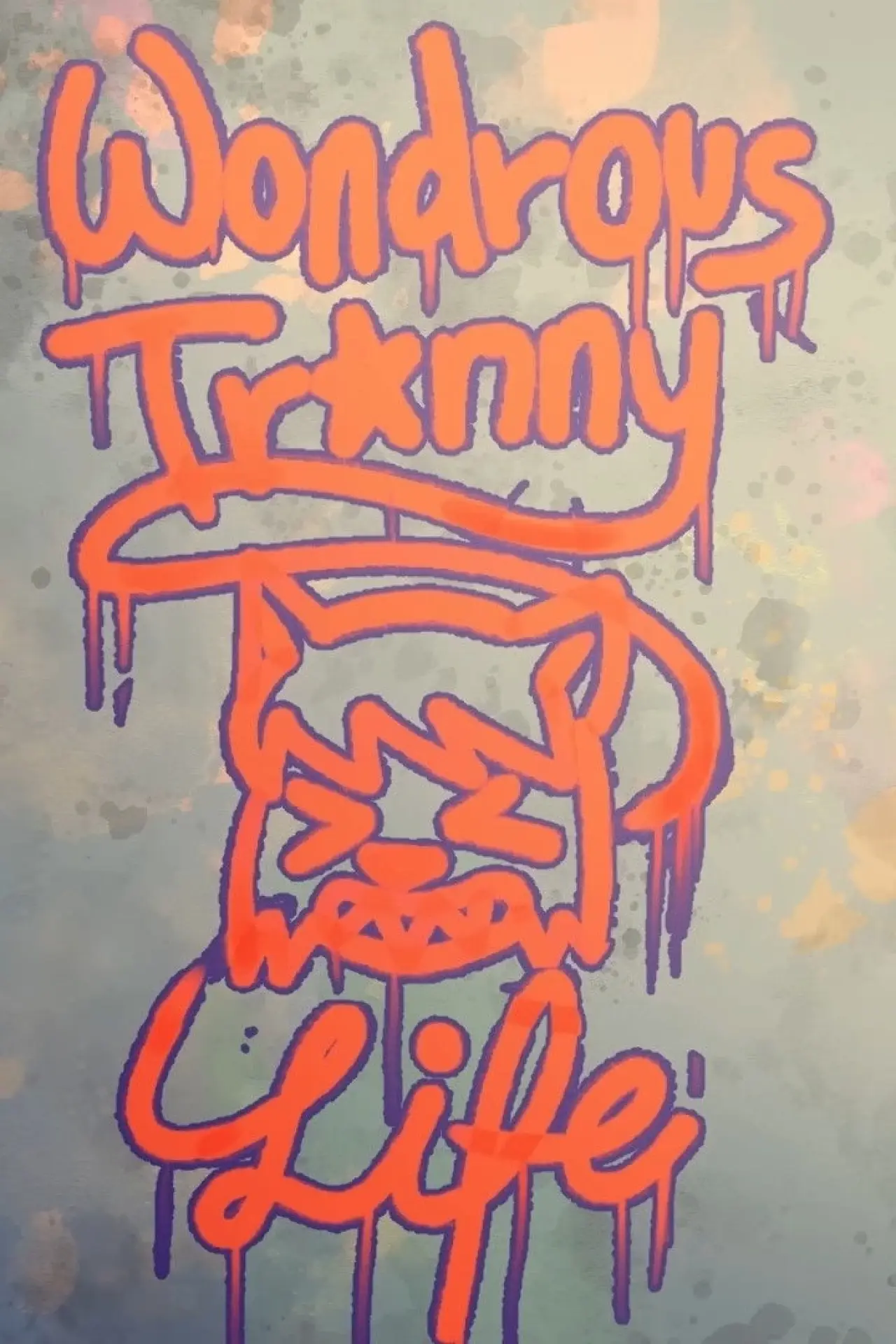 Plakat filmowy "Wondrous Tr*nny Life"