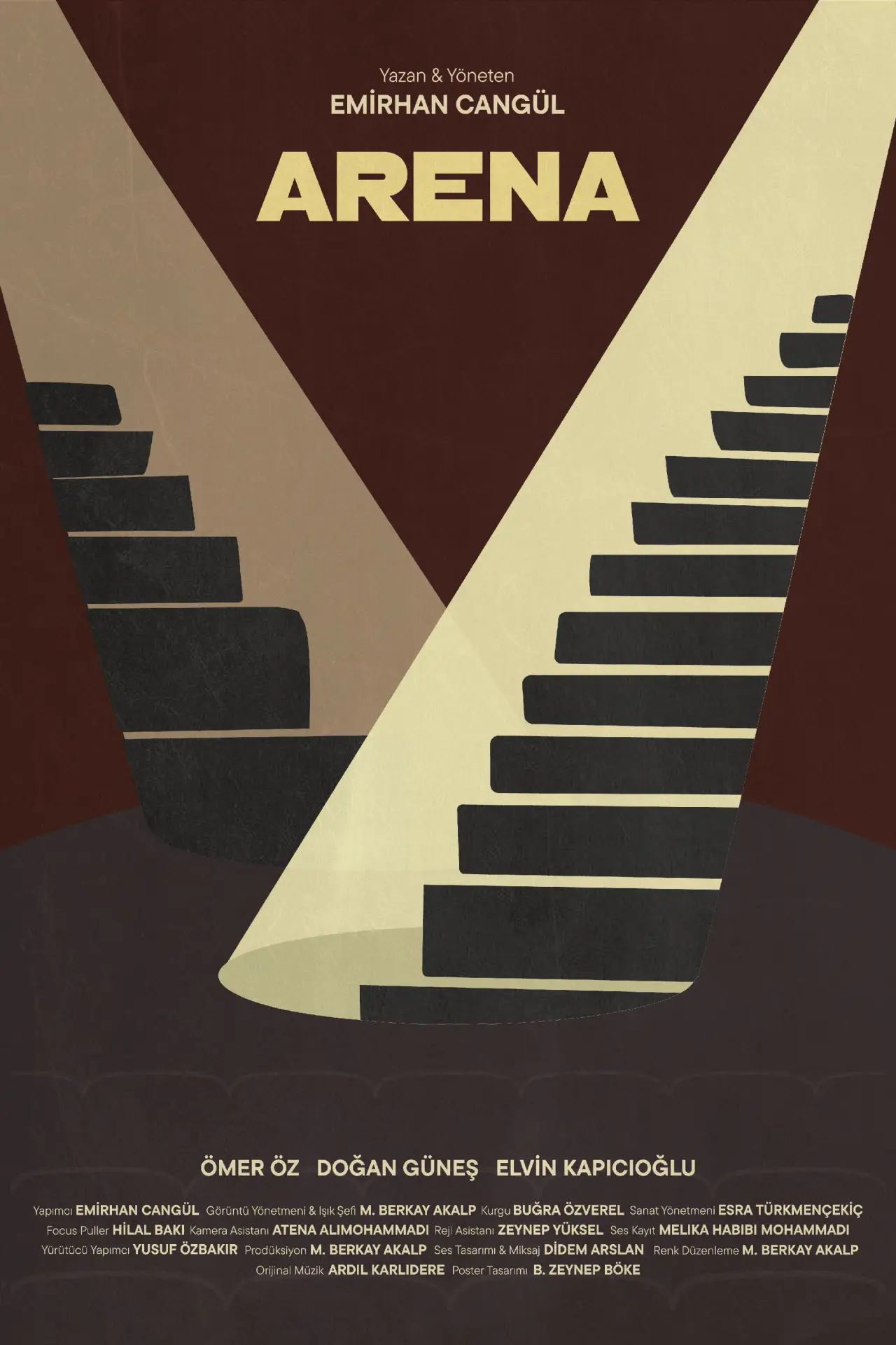 Plakat filmowy "Arena"