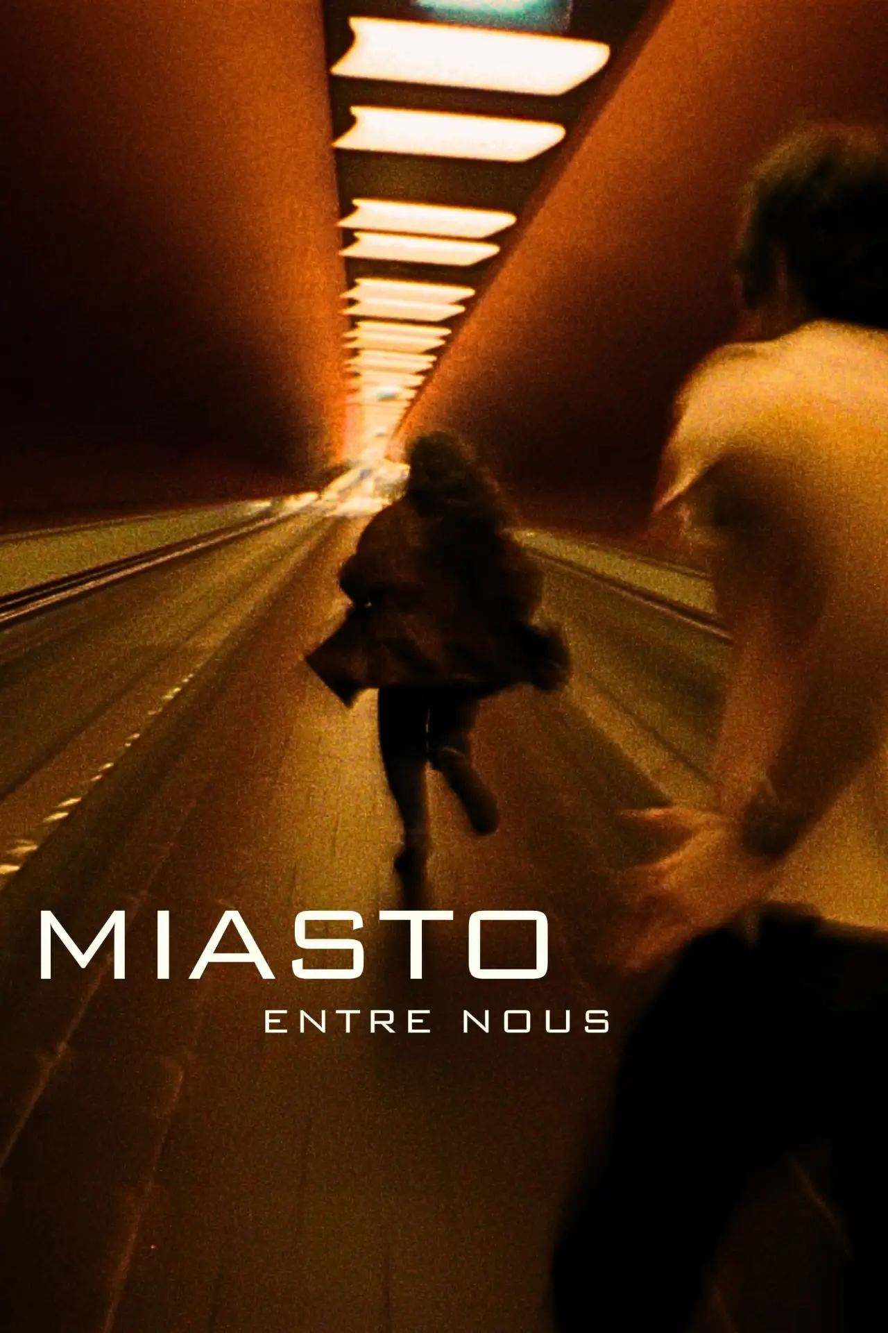 Plakat filmowy "Miasto Entre Nous"