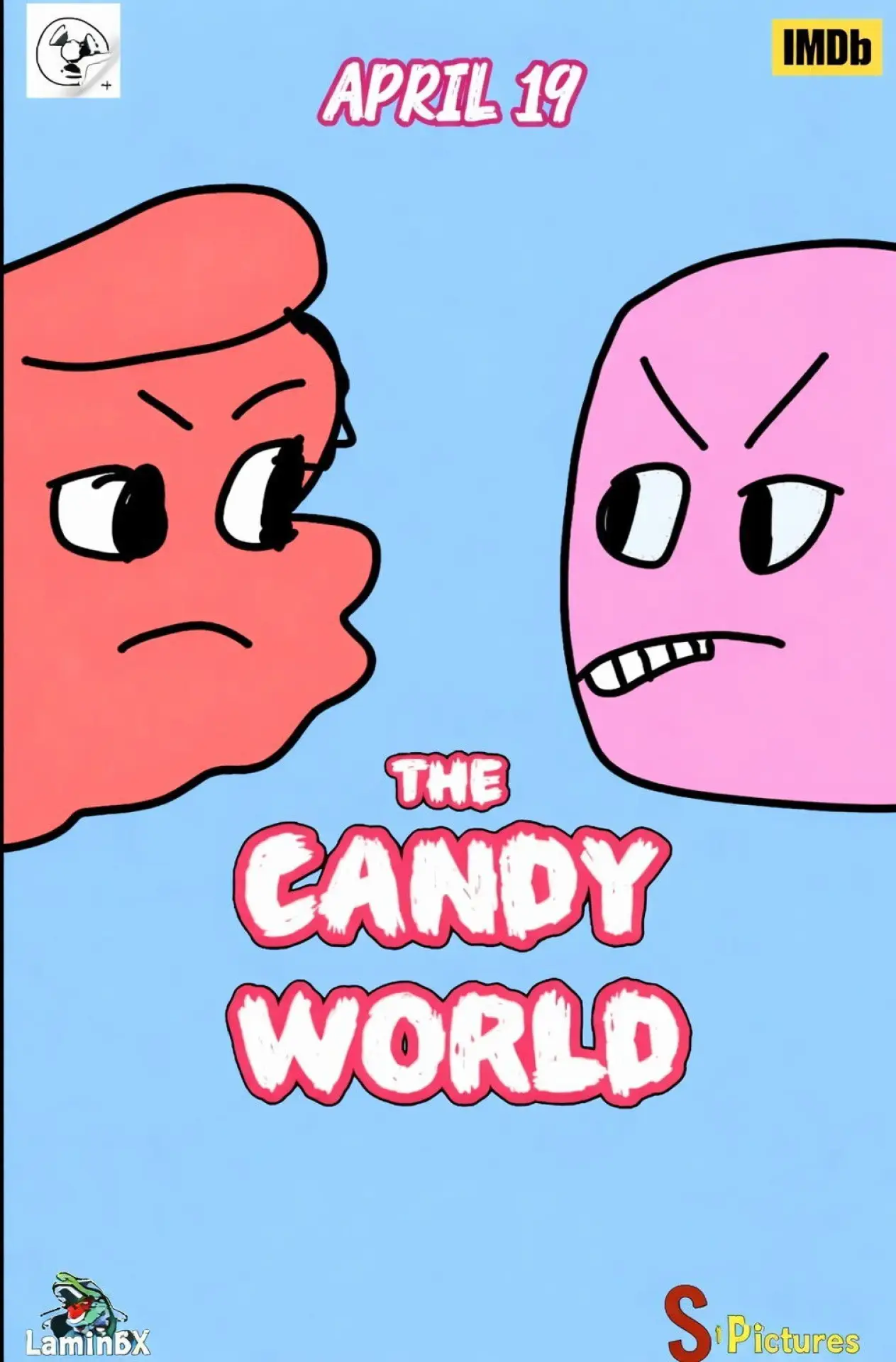 Plakat filmowy "The Candy World Movie"
