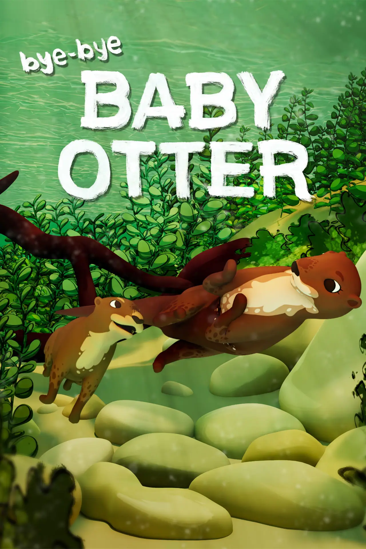 Plakat filmowy "Bye-Bye Baby Otter"