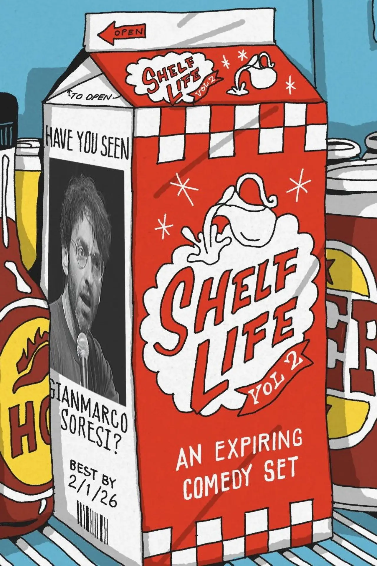Plakat filmowy "Gianmarco Soresi: Shelf Life Vol. 2"