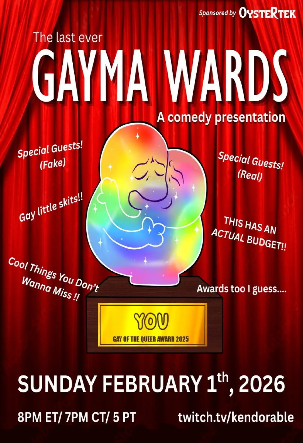 Plakat filmowy "The Gayma Wards"