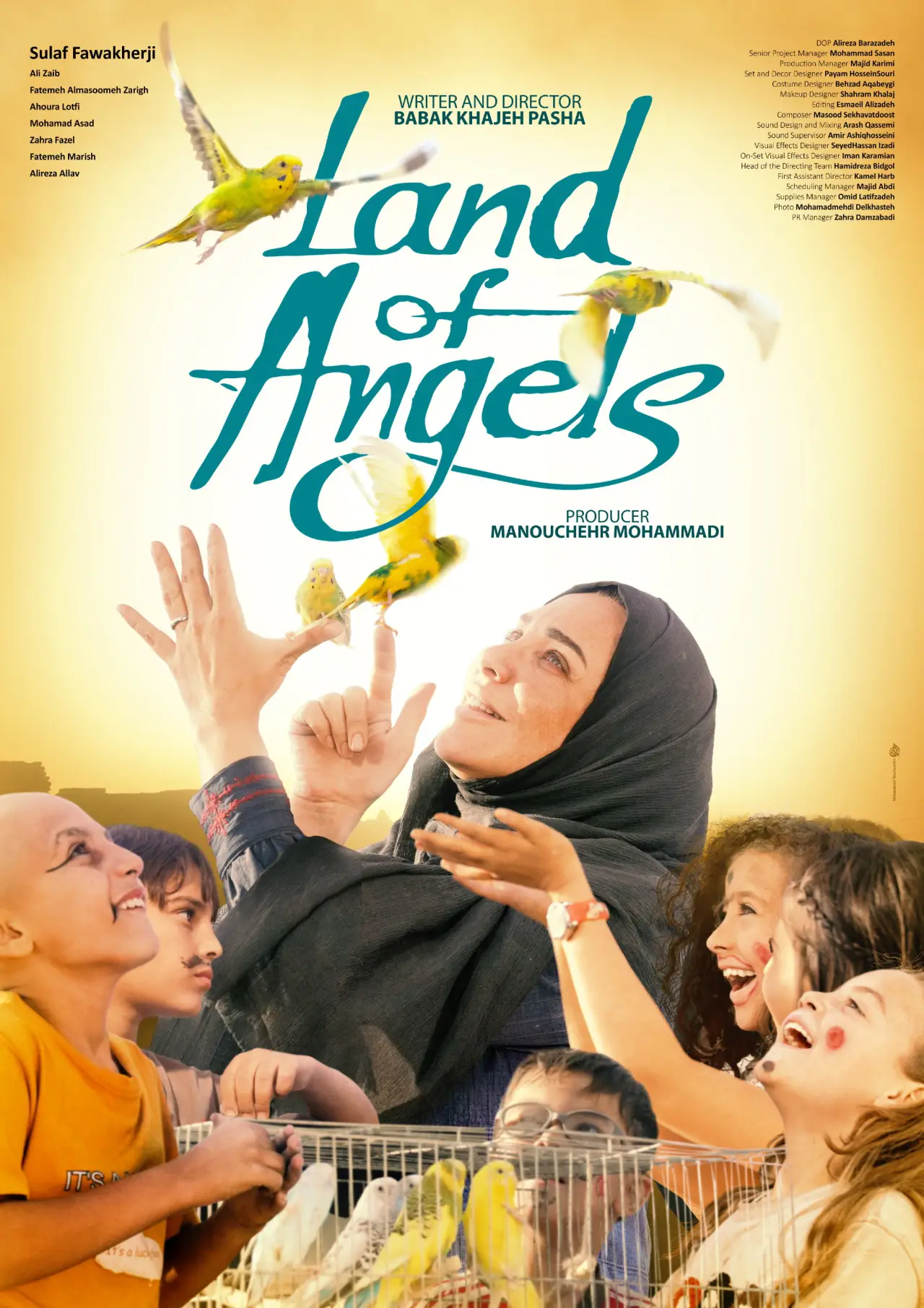 Plakat filmowy "سرزمین فرشته‌ها"