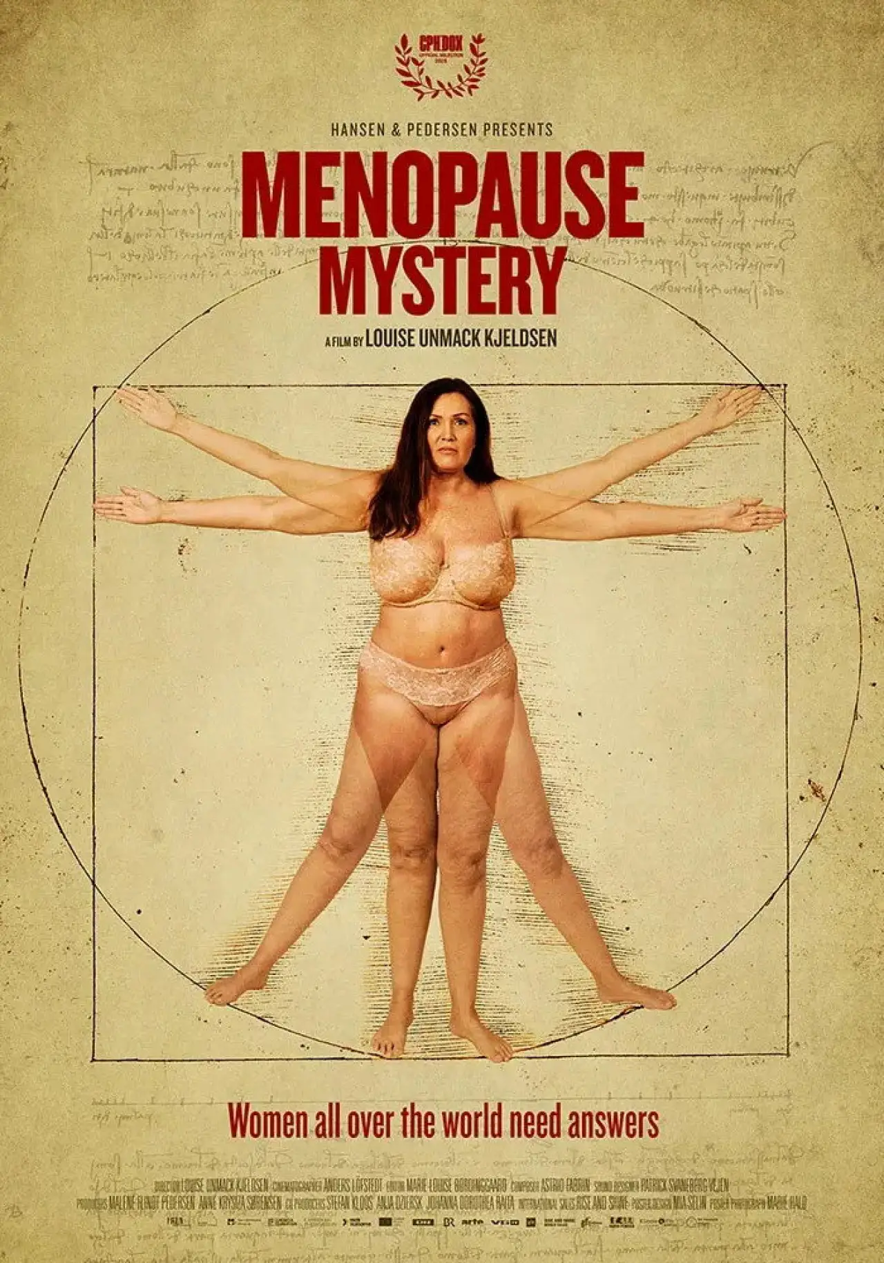 Plakat filmowy "Mysteriet om Menopausen"