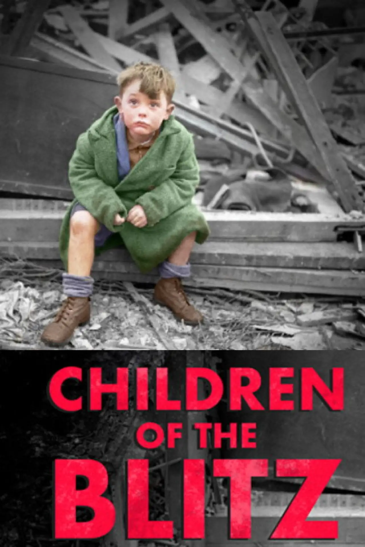 Plakat filmowy "Children of the Blitz"