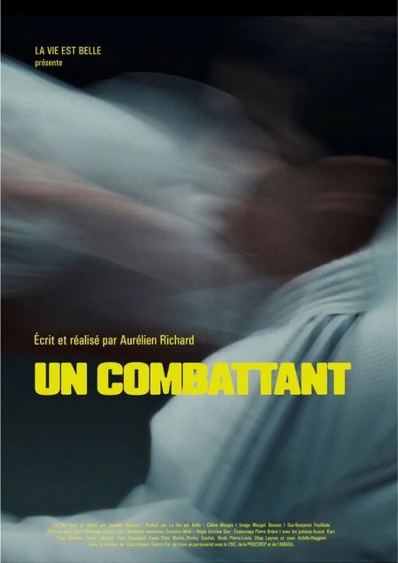 Plakat filmowy "Un combattant"