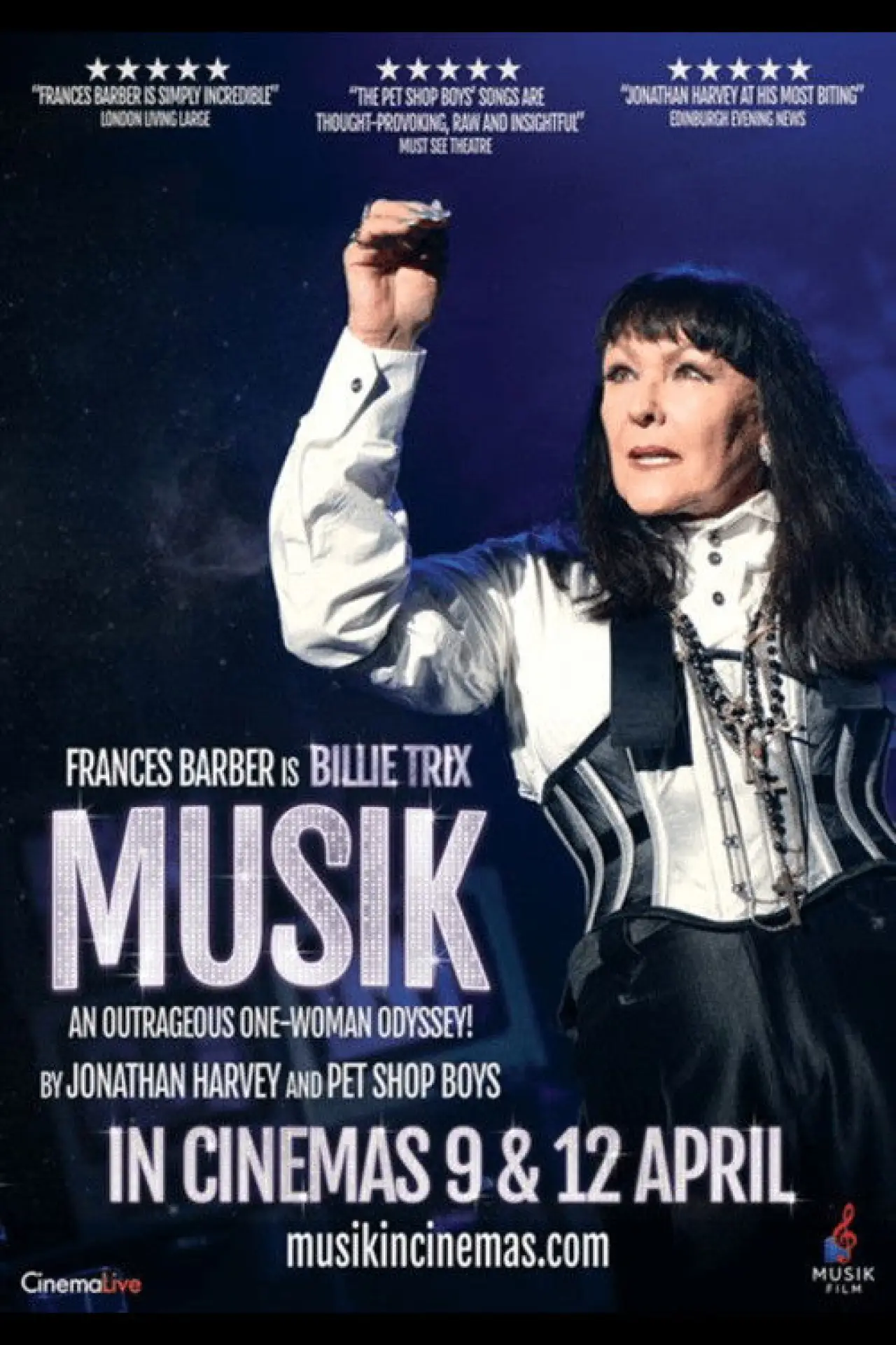 Plakat filmowy "MUSIK"