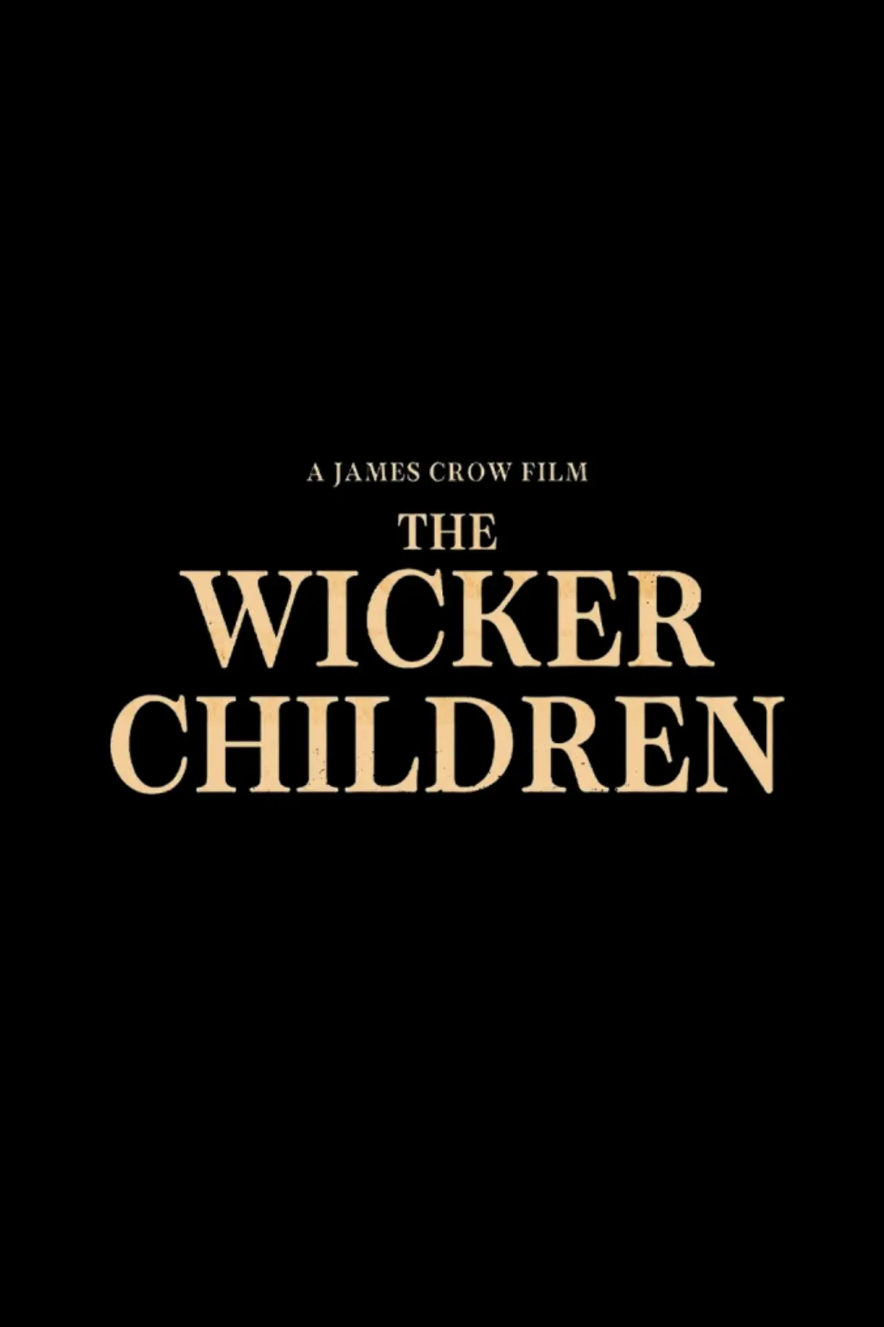 Plakat filmowy "The Wicker Children"