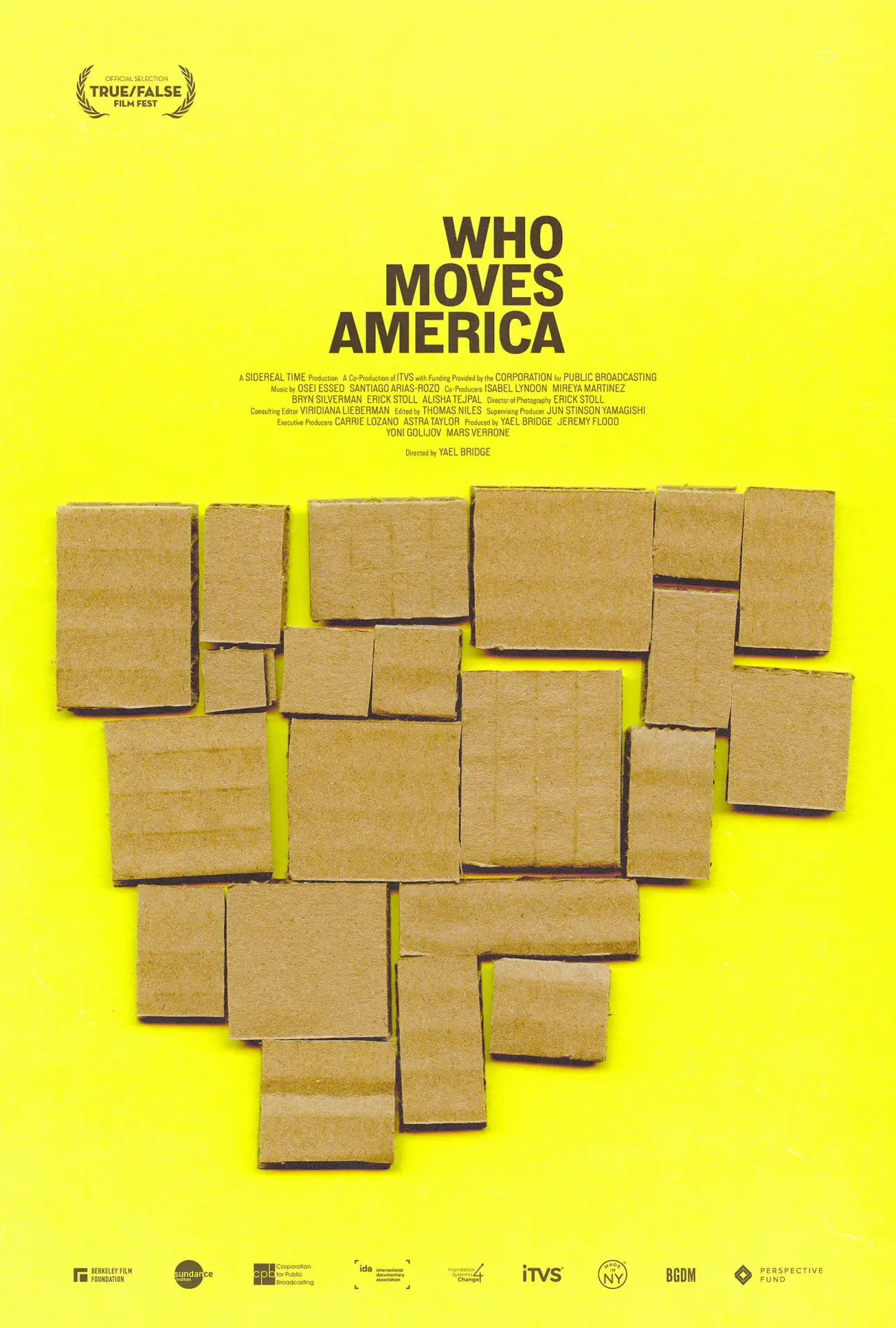 Plakat filmowy "Who Moves America"