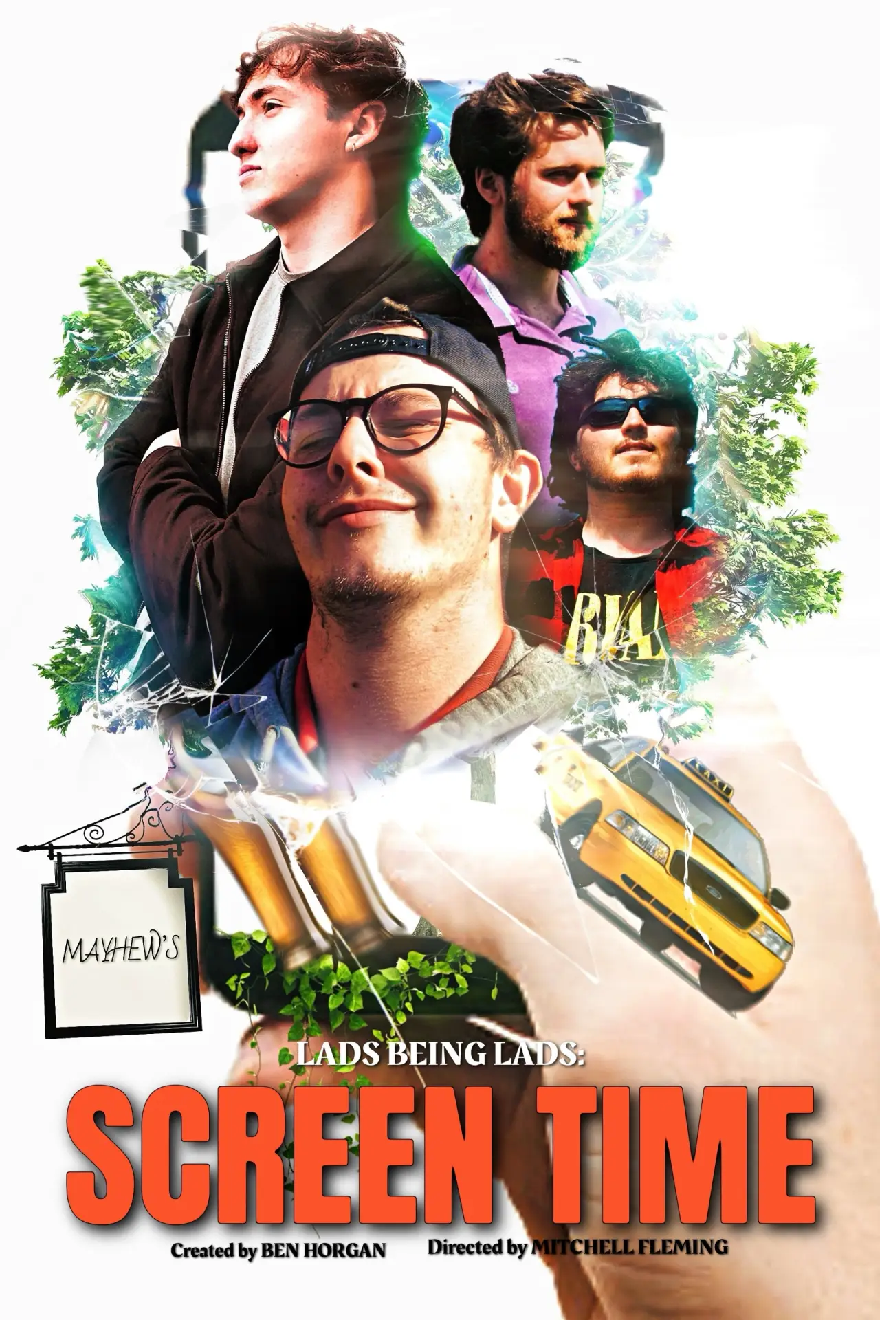 Plakat filmowy "Lads Being Lads: Screen Time"