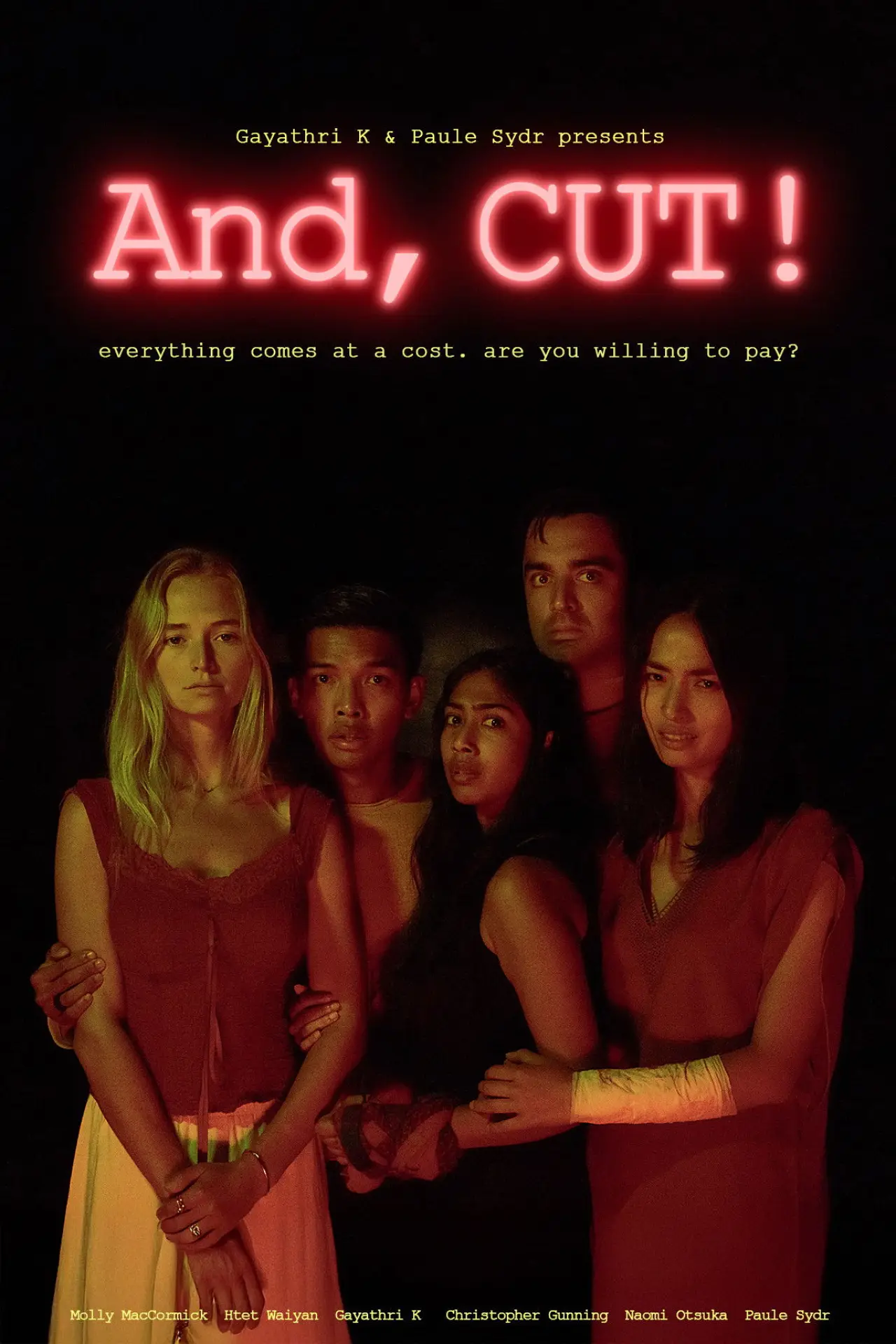 Plakat filmowy "And, CUT!"