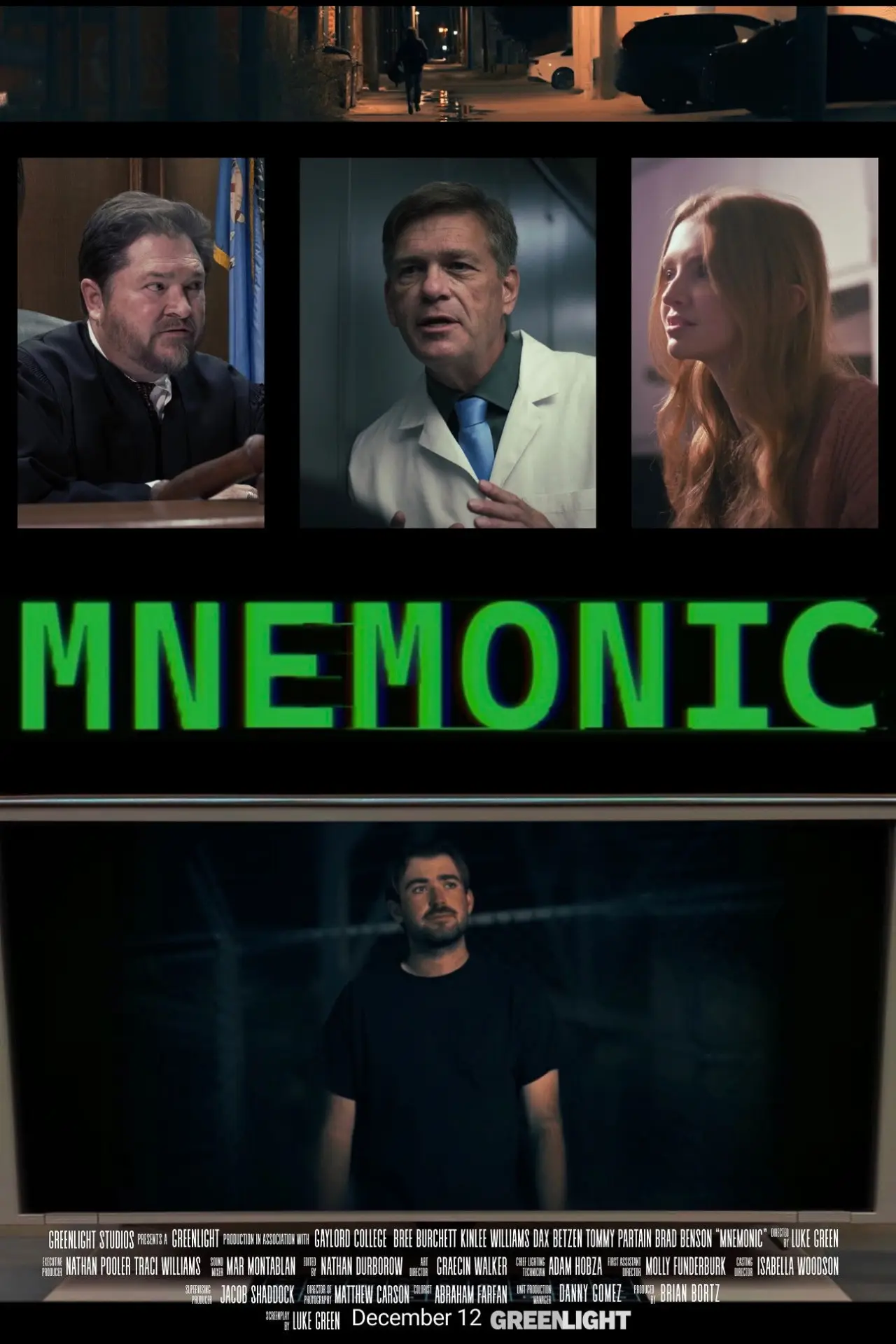 Plakat filmowy "Mnemonic"