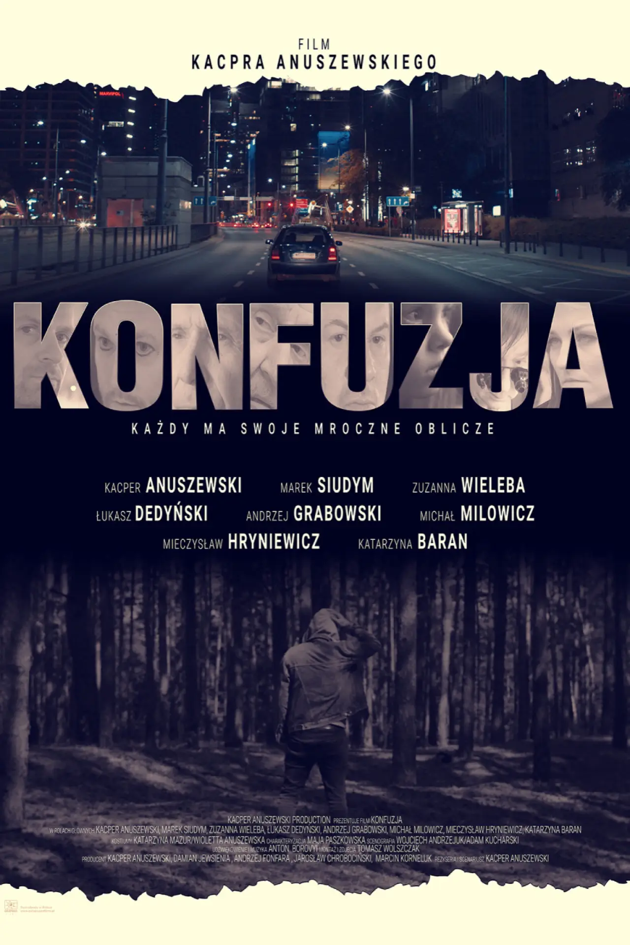 Plakat filmowy "Konfuzja"