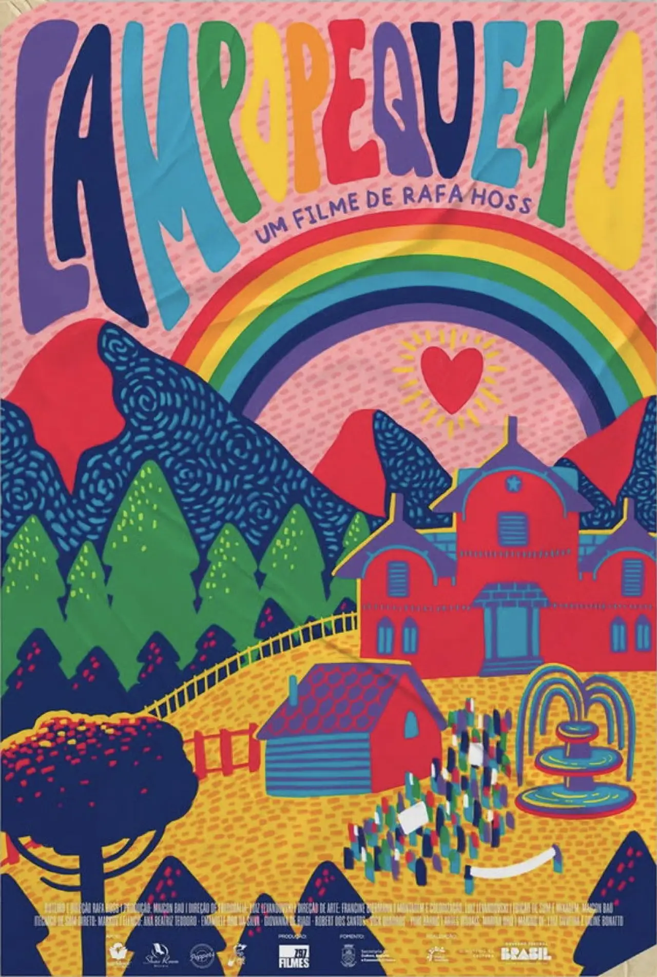 Plakat filmowy "Campo Pequeno"