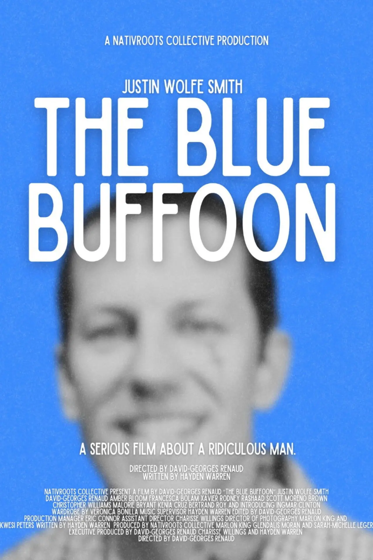 Plakat filmowy "The Blue Buffoon"