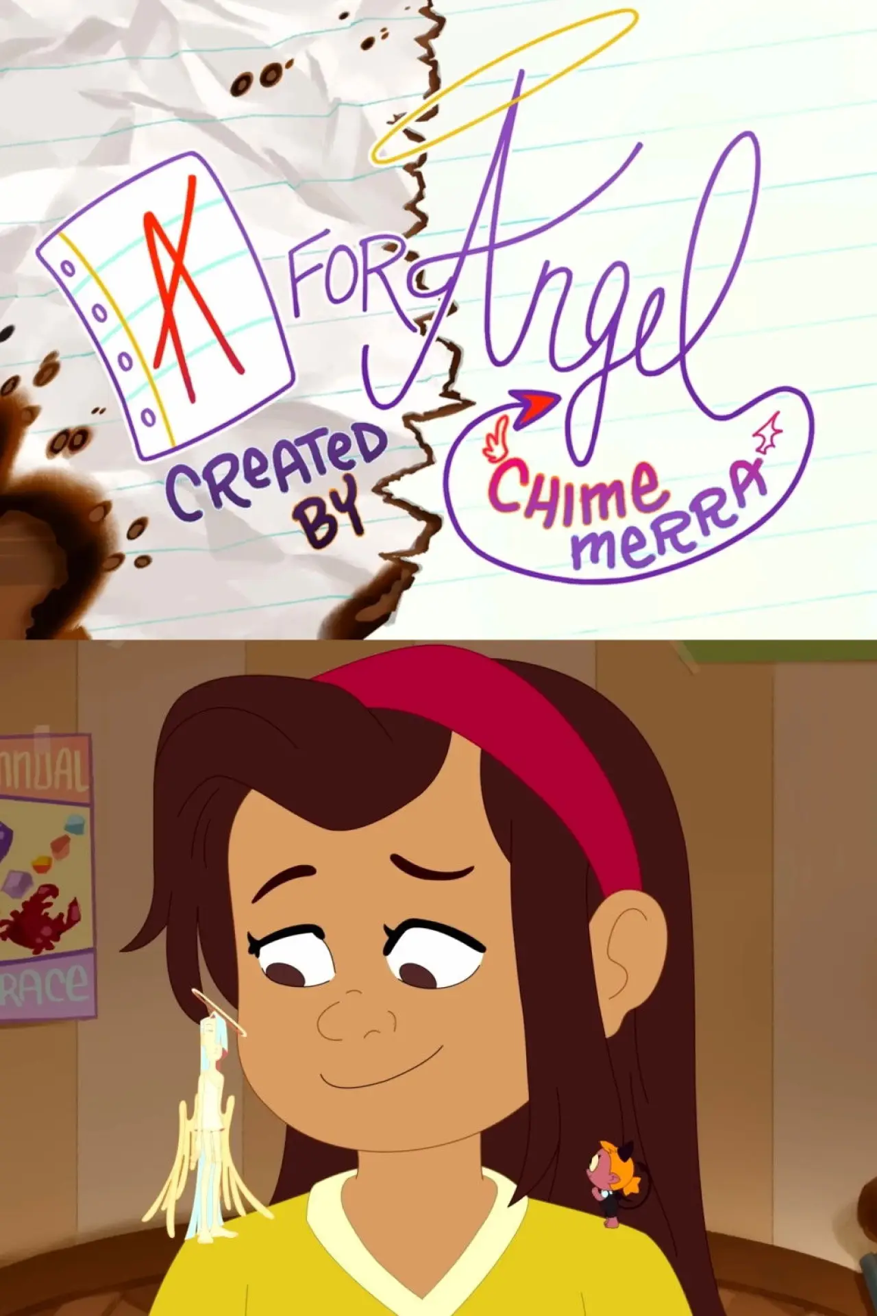 Plakat filmowy "A for Angel"