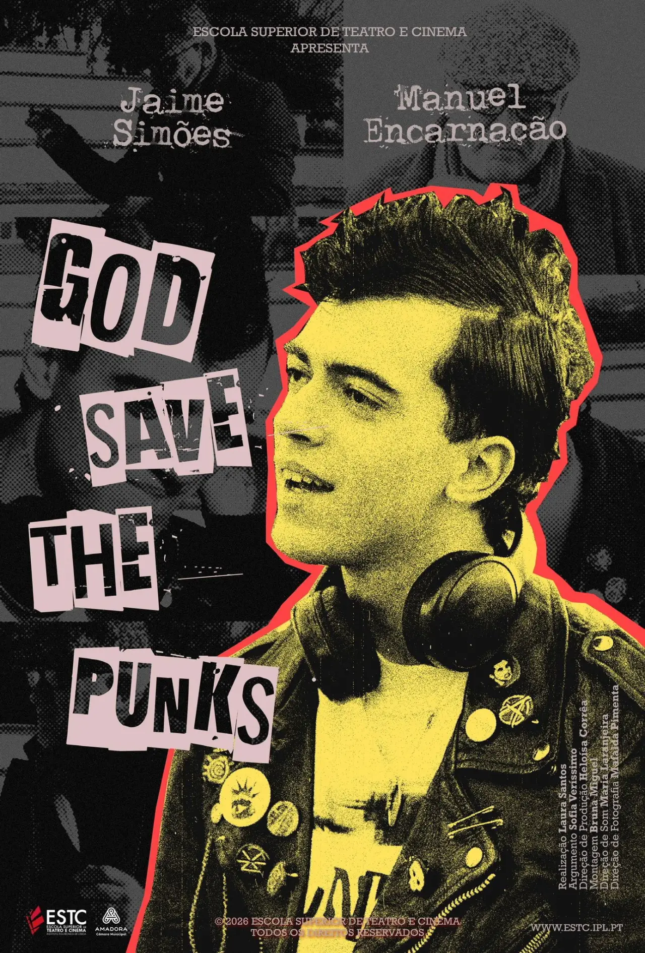 Plakat filmowy "God Save The Punks"
