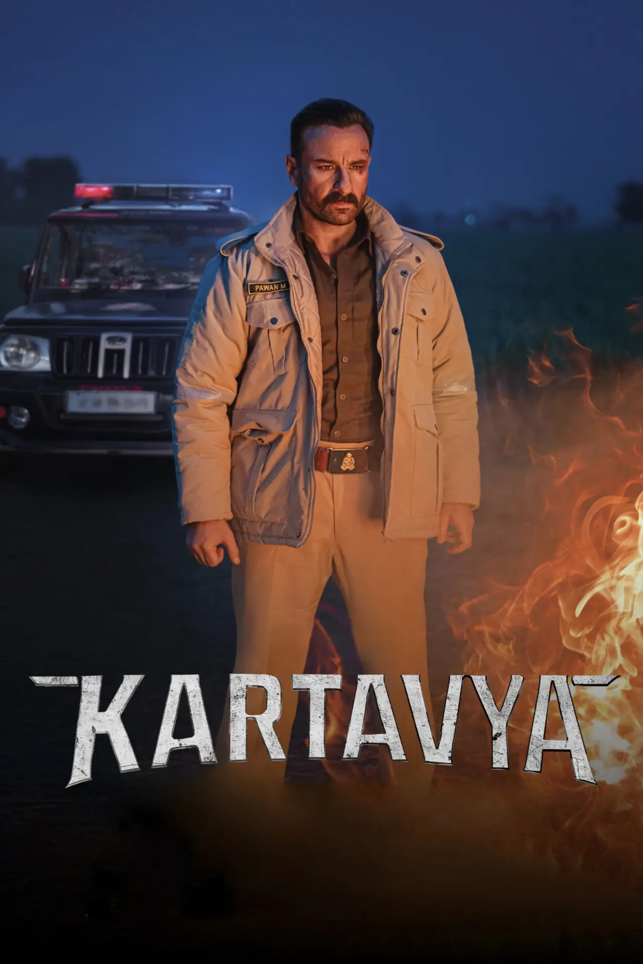 Plakat filmowy "Kartavya"
