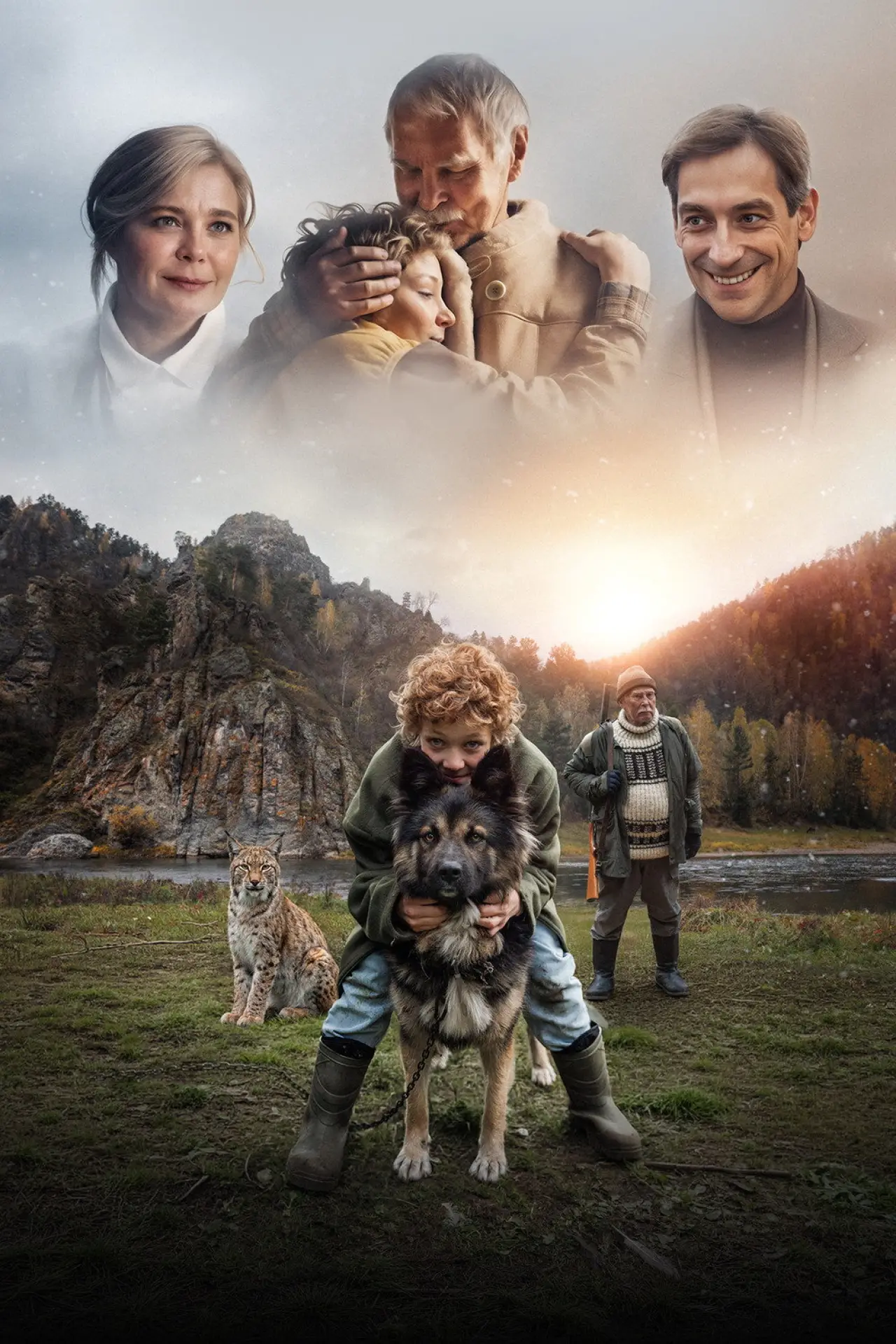 Plakat filmowy "Мой дед"