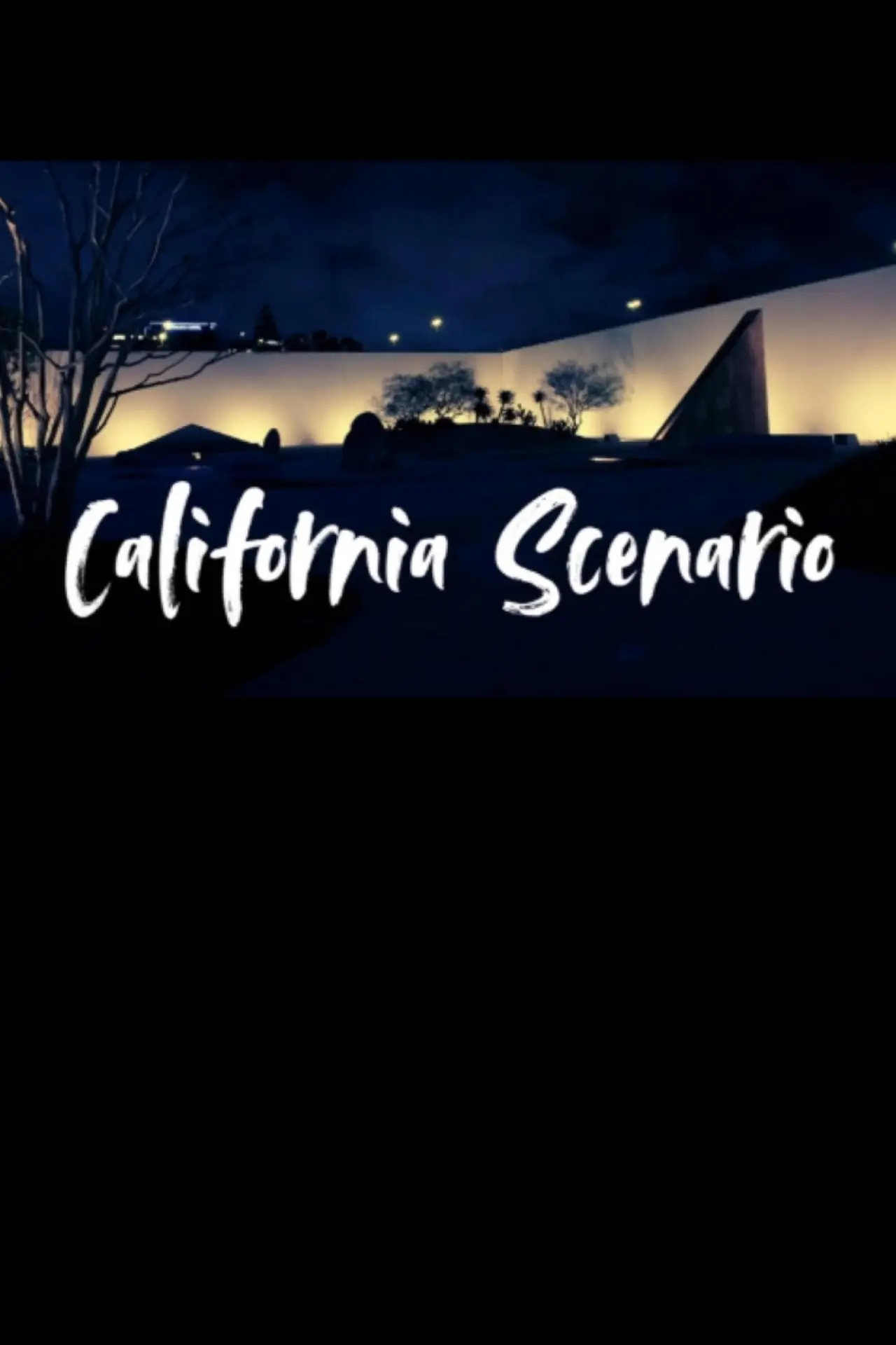 Plakat filmowy "California Scenario"