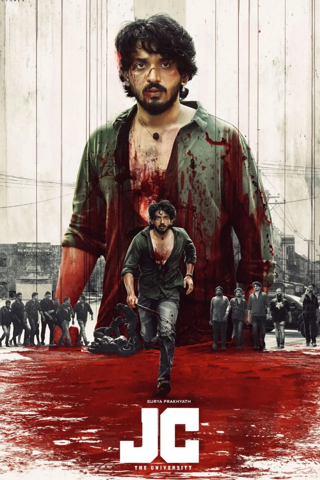 Plakat filmowy "JC The University"
