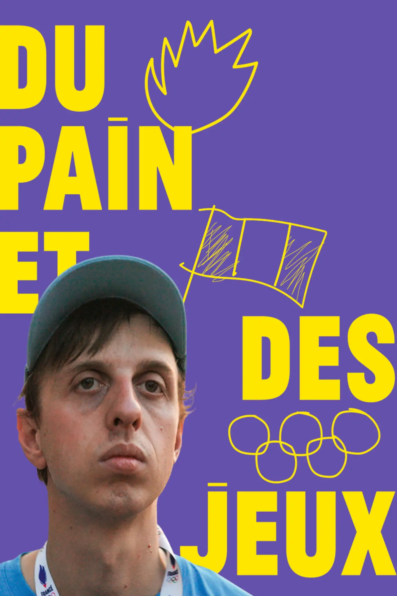 Plakat filmowy "Du pain et des jeux"