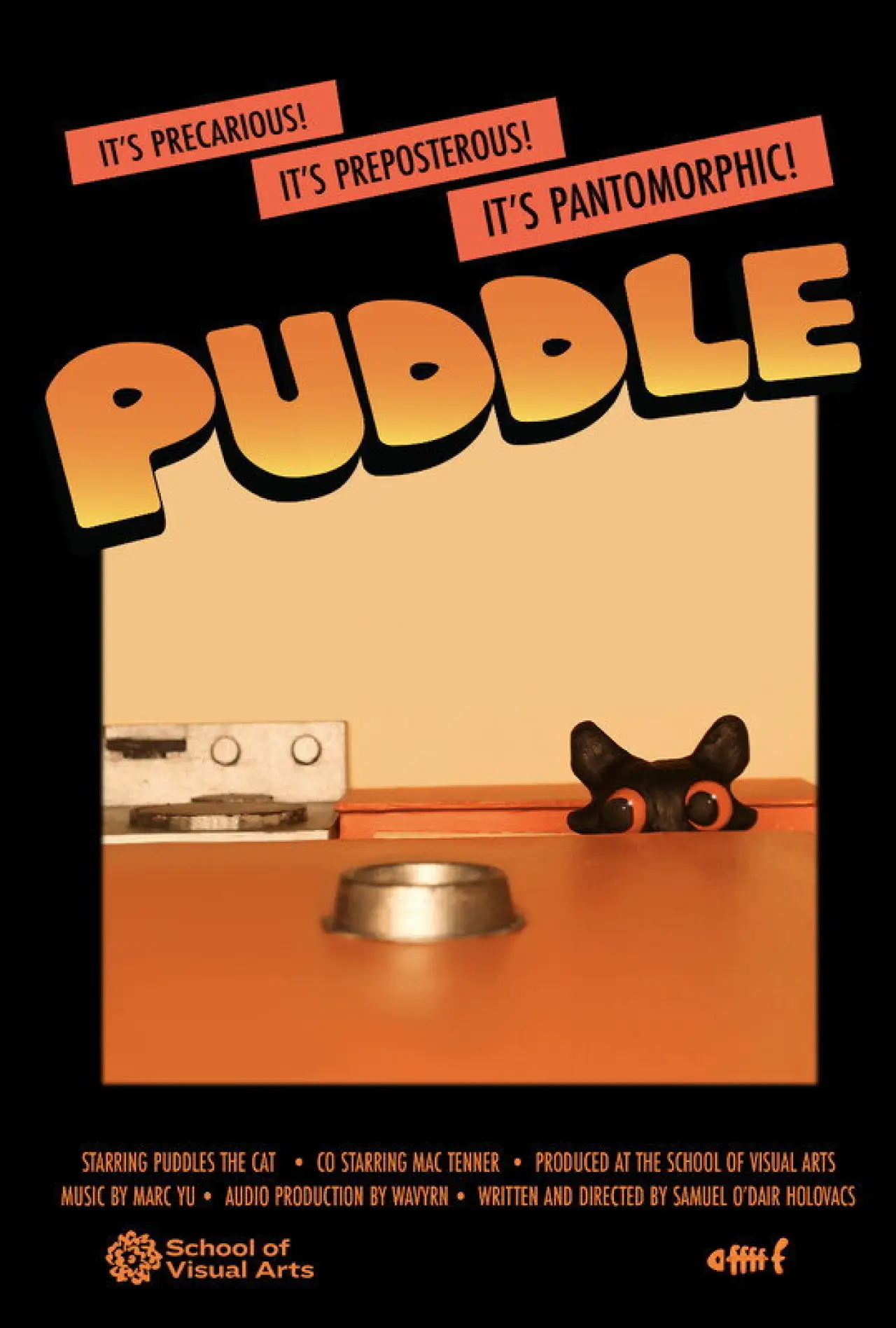 Plakat filmowy "Puddle"