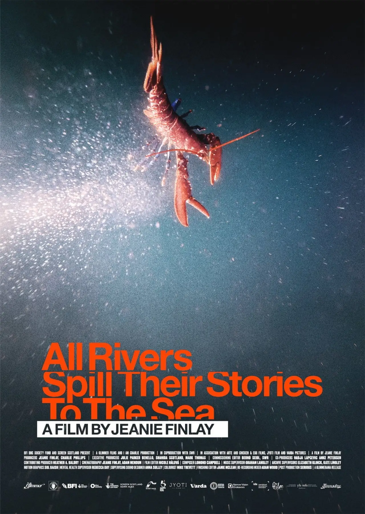 Plakat filmowy "All Rivers Spill Their Stories to the Sea"