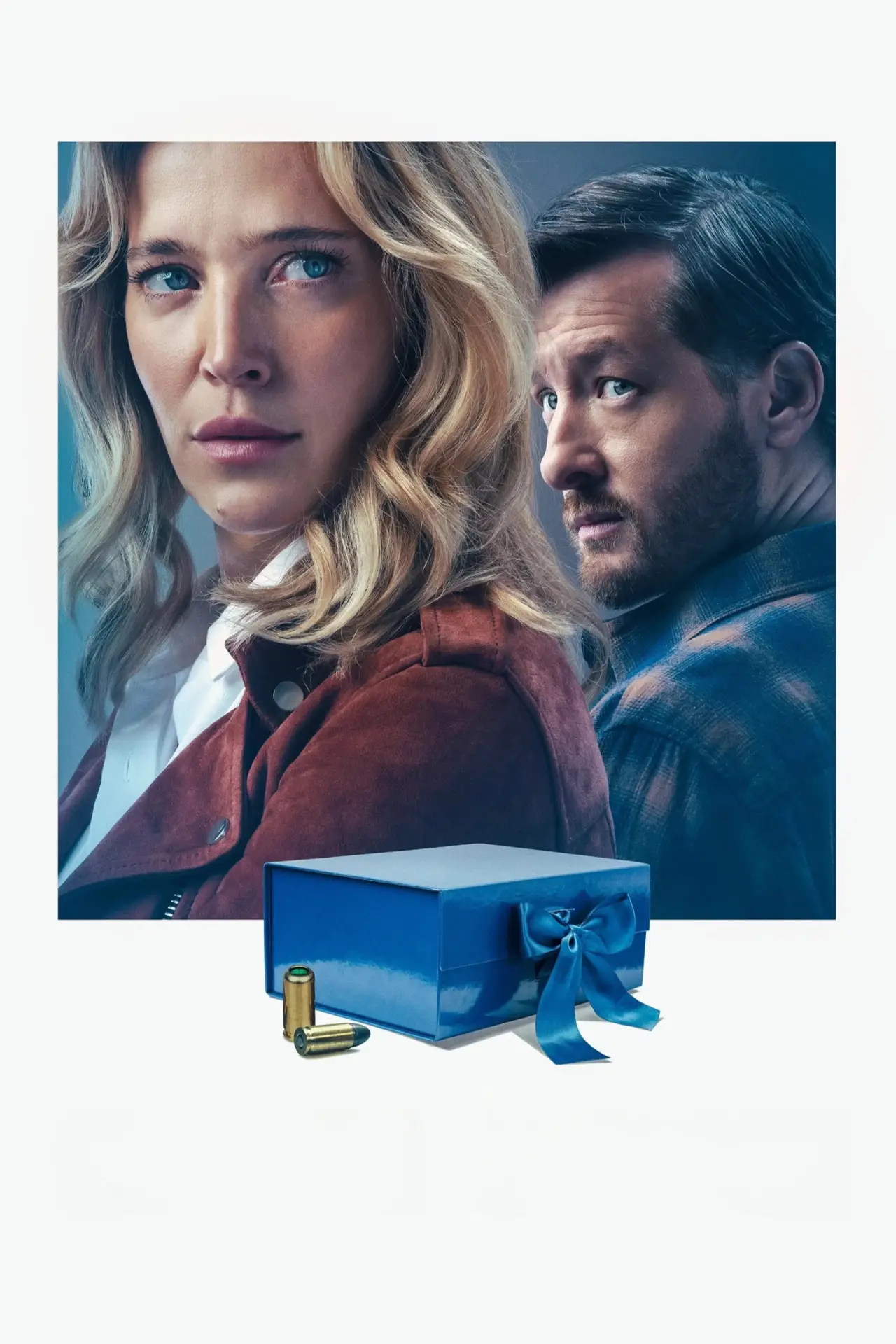 Plakat filmowy "La caja azul"