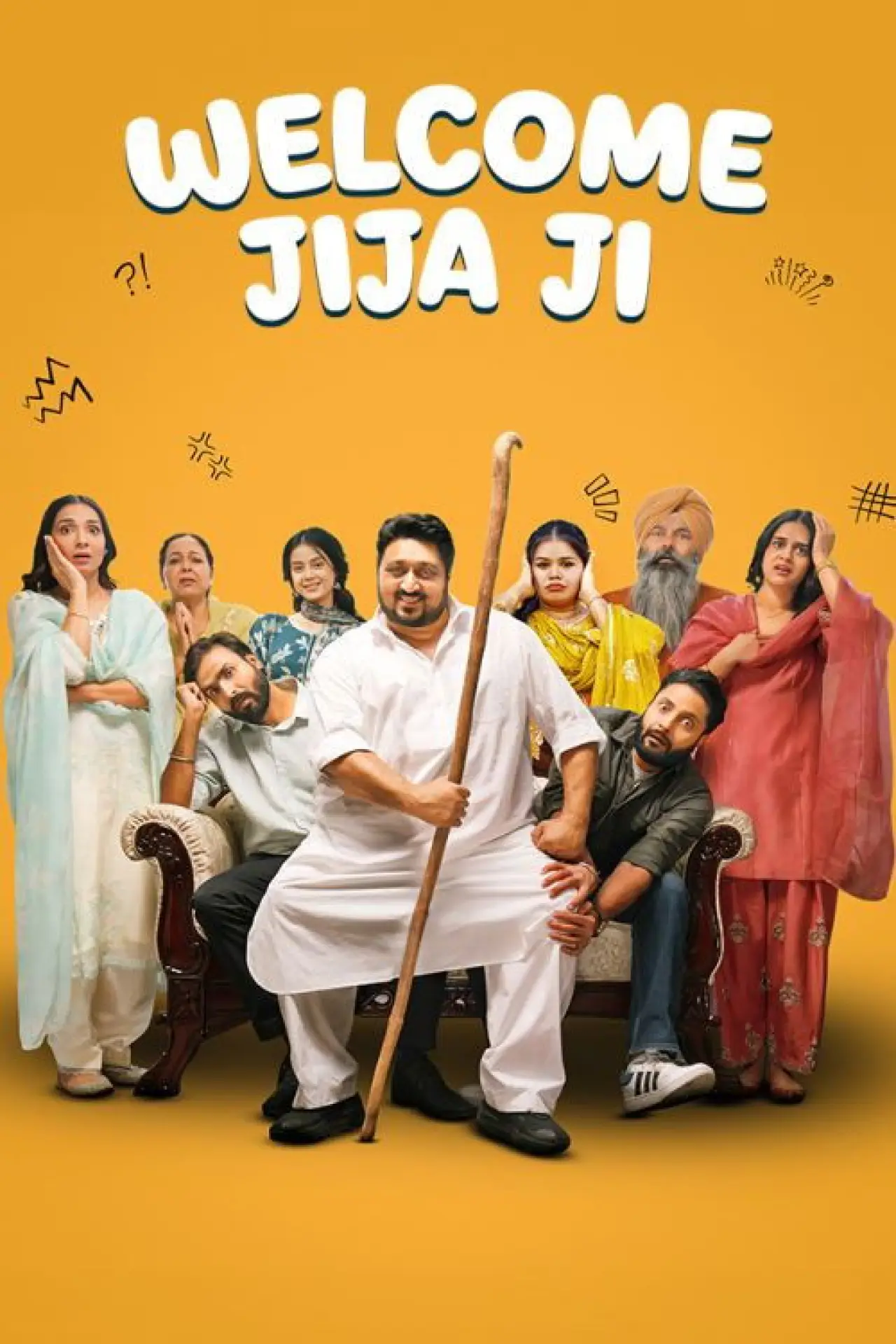 Plakat filmowy "Welcome Jija Ji"