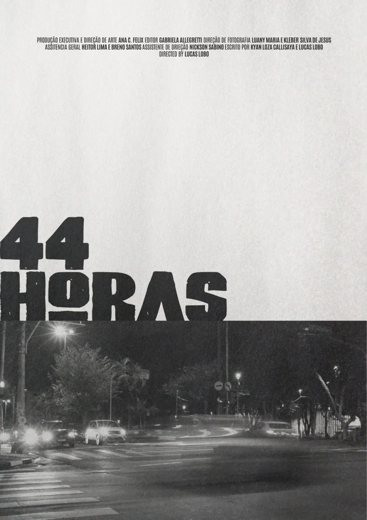 Plakat filmowy "44 Horas"