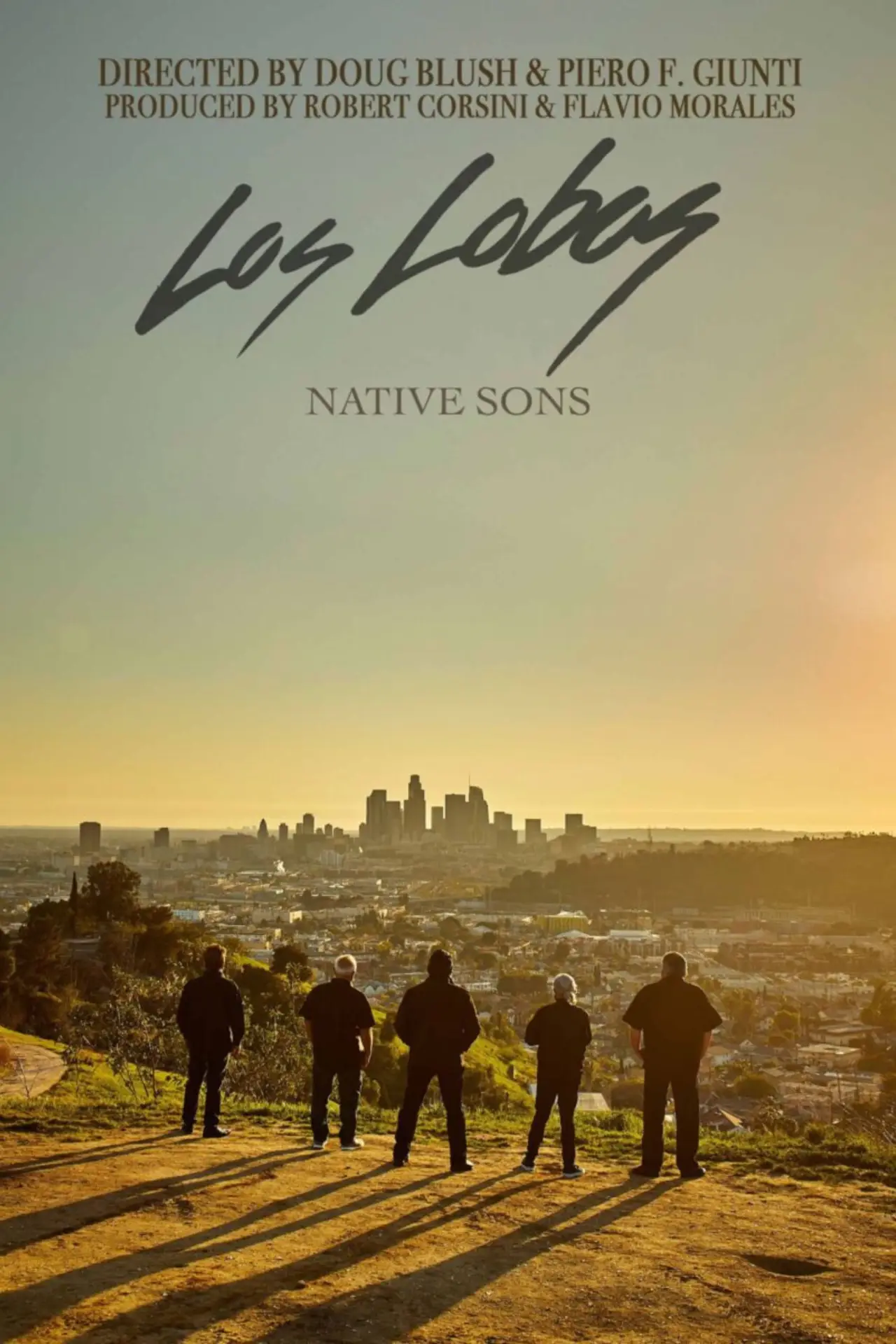 Plakat filmowy "Los Lobos Native Sons"