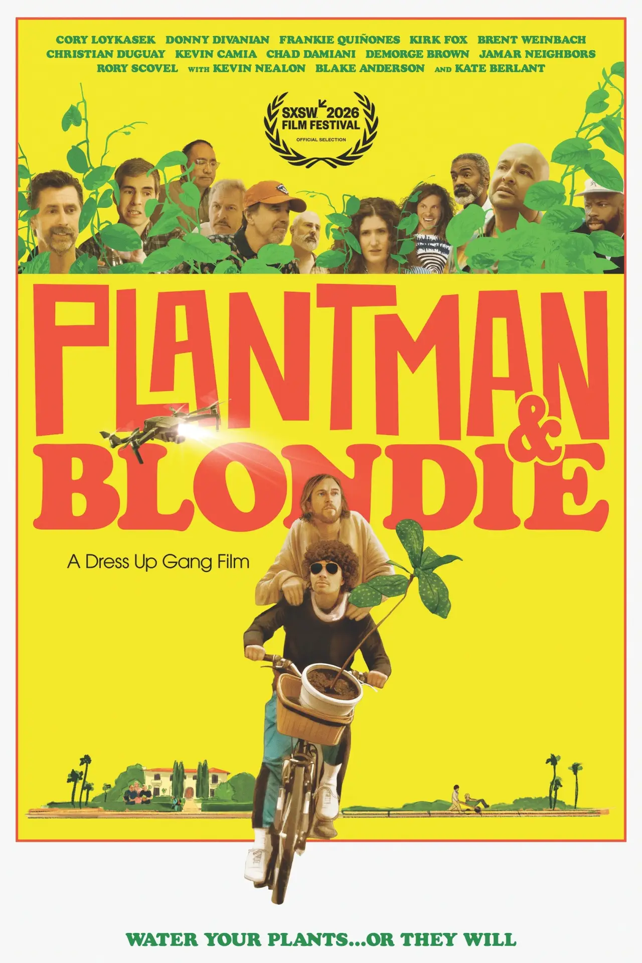 Plakat filmowy "Plantman & Blondie: A Dress Up Gang Film"