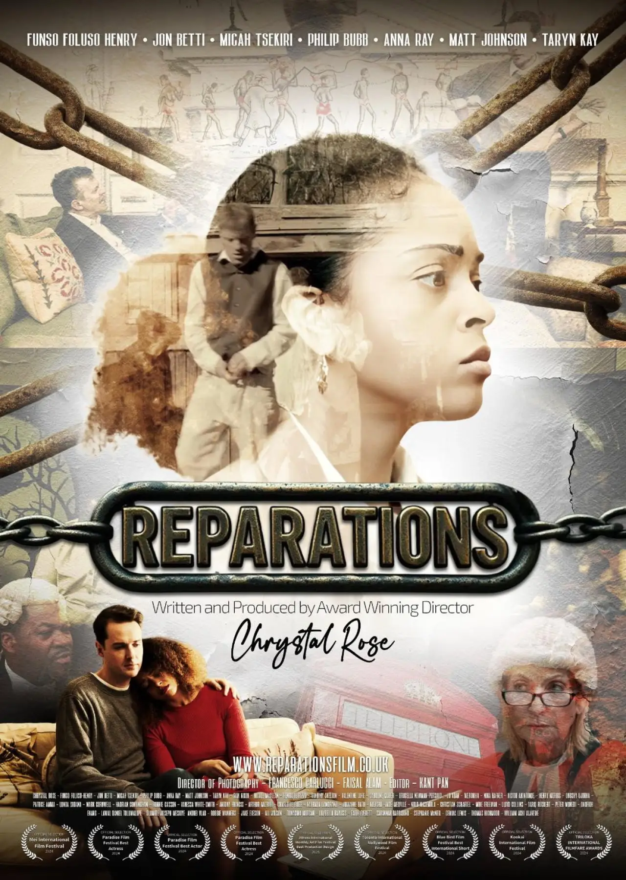 Plakat filmowy "Reparations"