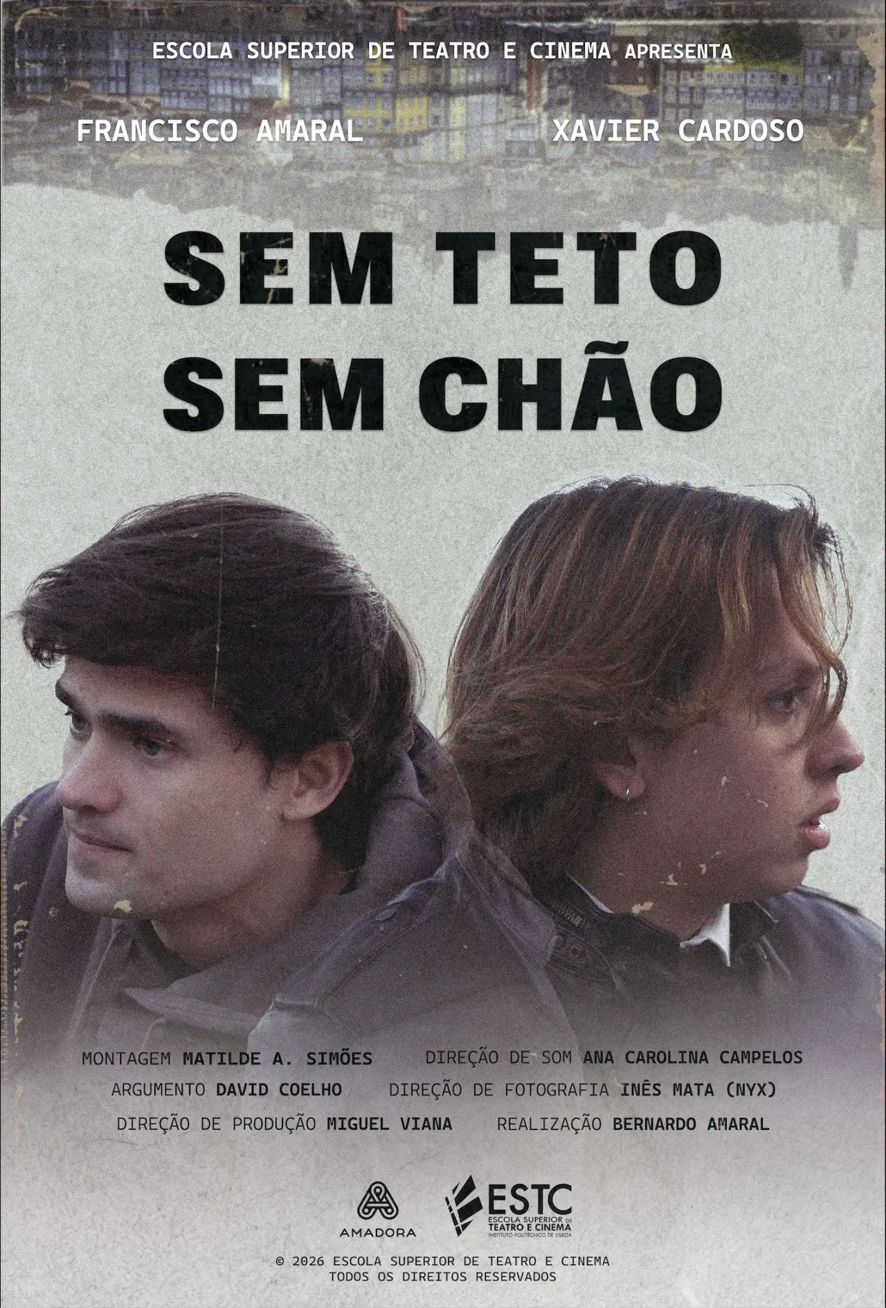 Plakat filmowy "Sem Teto, Sem Chão"