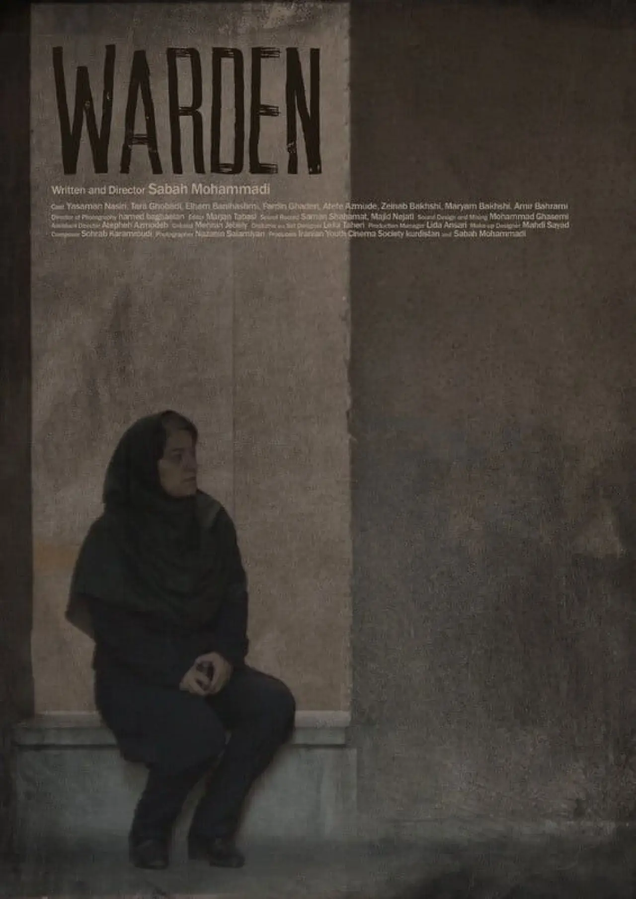 Plakat filmowy "Warden"