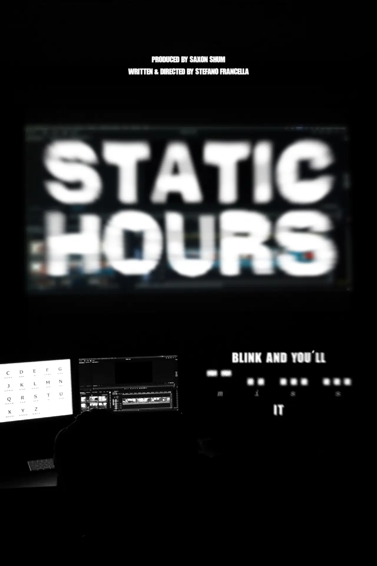 Plakat filmowy "Static Hours"
