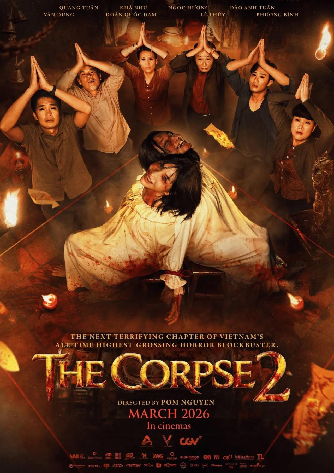 Plakat filmowy "Quỷ Nhập Tràng 2"