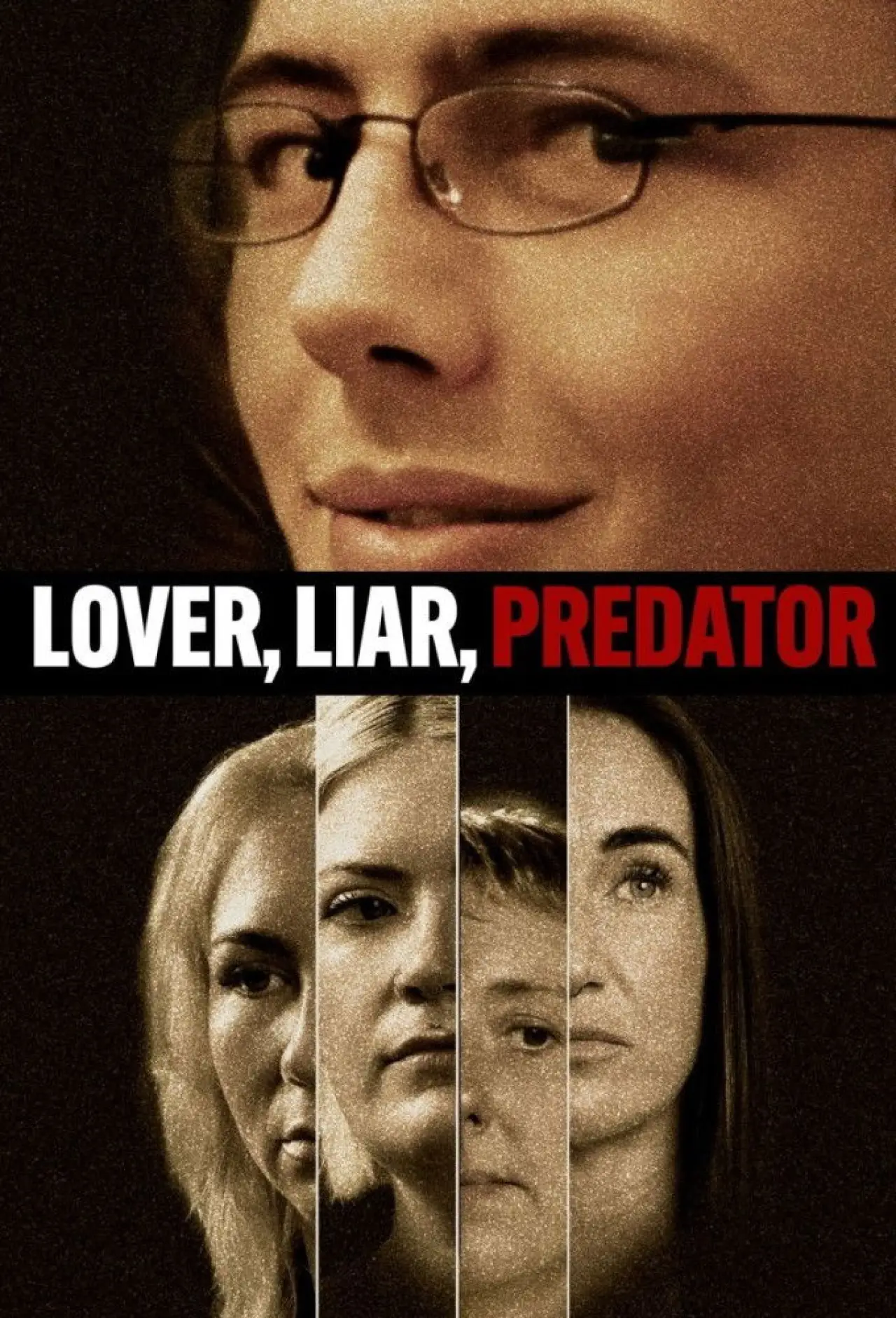 Plakat filmowy "Lover, Liar, Predator"