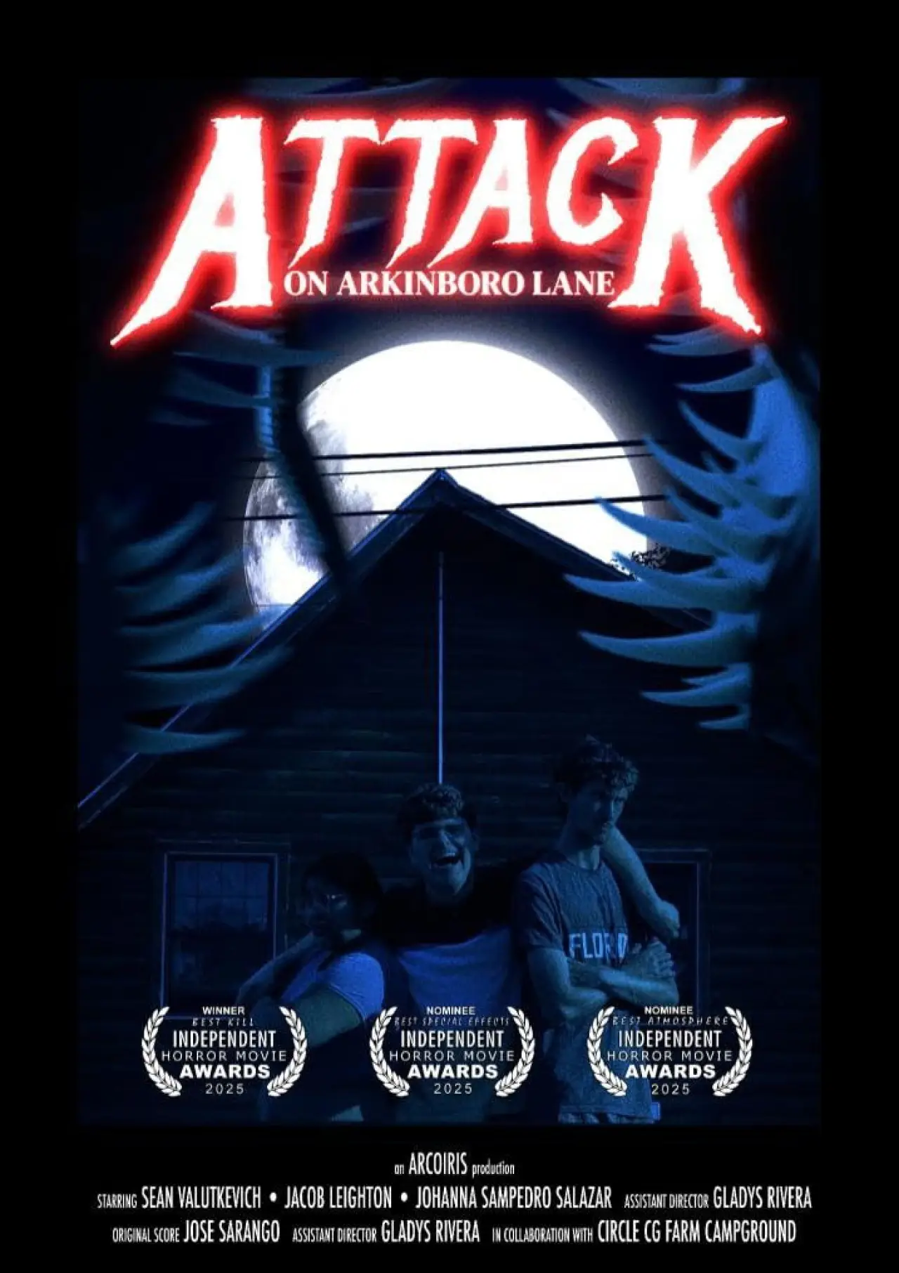 Plakat filmowy "Attack on Arkinboro Lane"