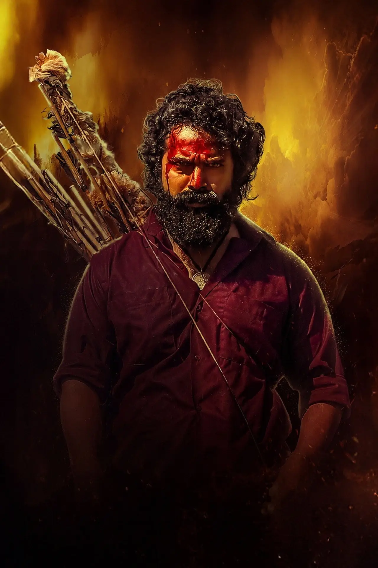 Plakat filmowy "ಕರಿಕಾಡ"