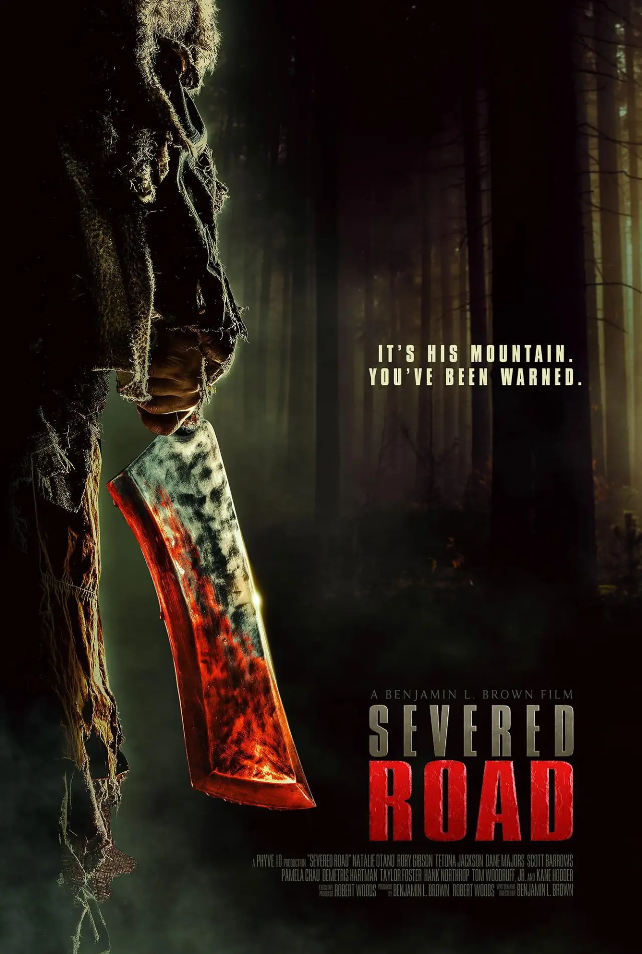 Plakat filmowy "Severed Road"