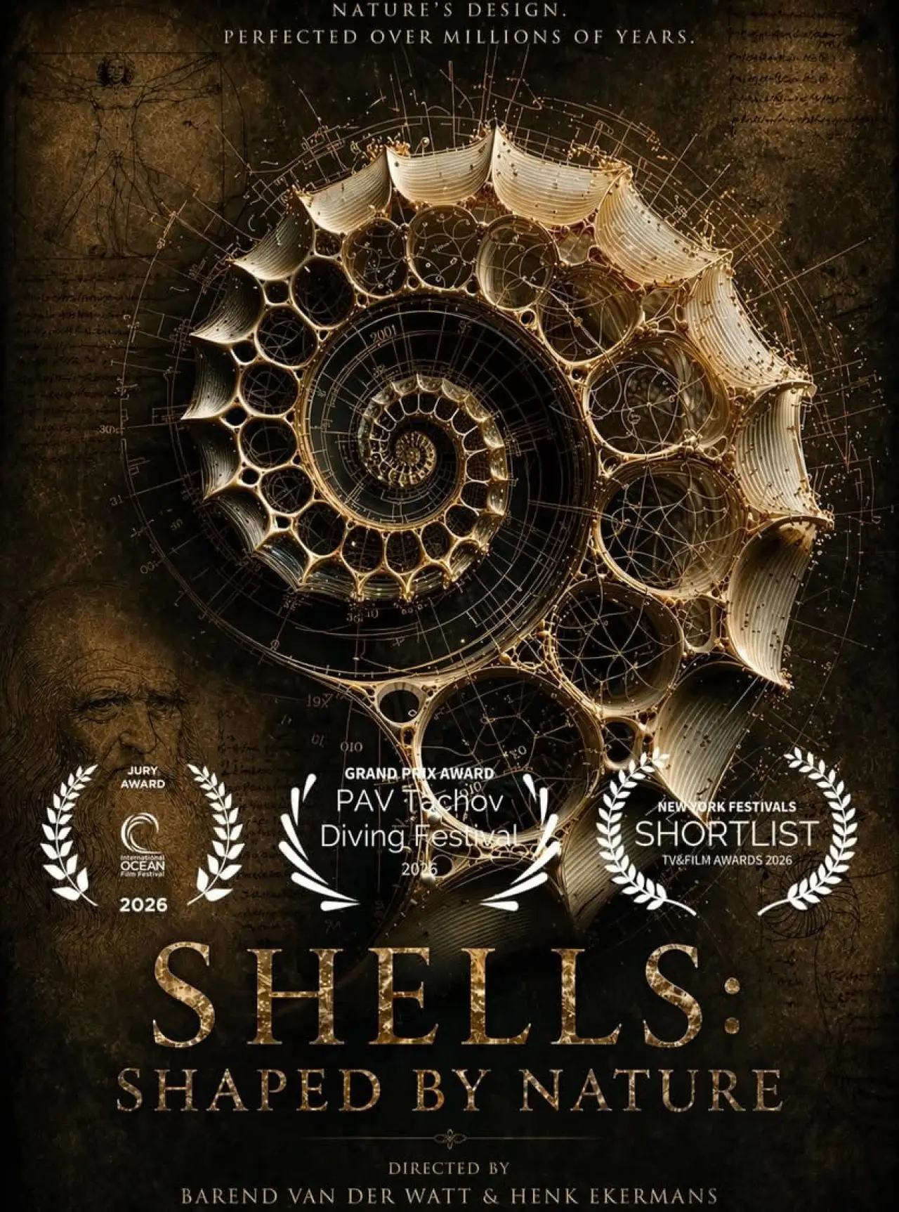 Plakat filmowy "Shells: Shaped by Nature"
