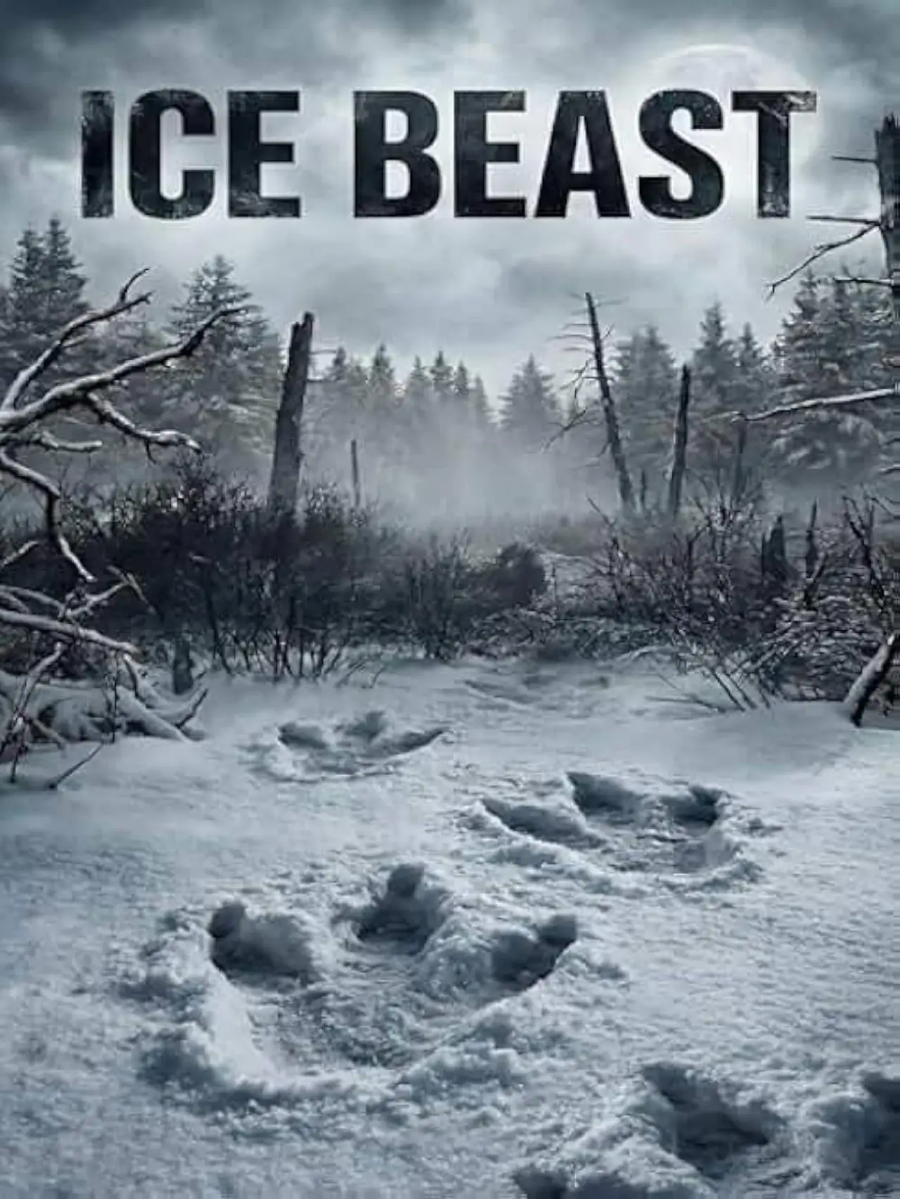 Plakat filmowy "Ice Beast"
