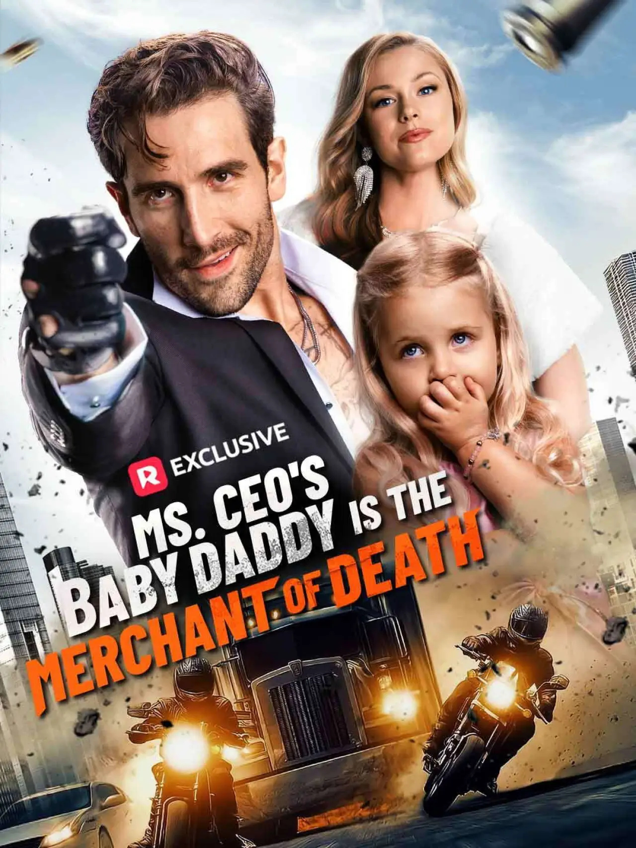 Plakat filmowy "Ms. CEO’s Baby Daddy Is The Merchant of Death"